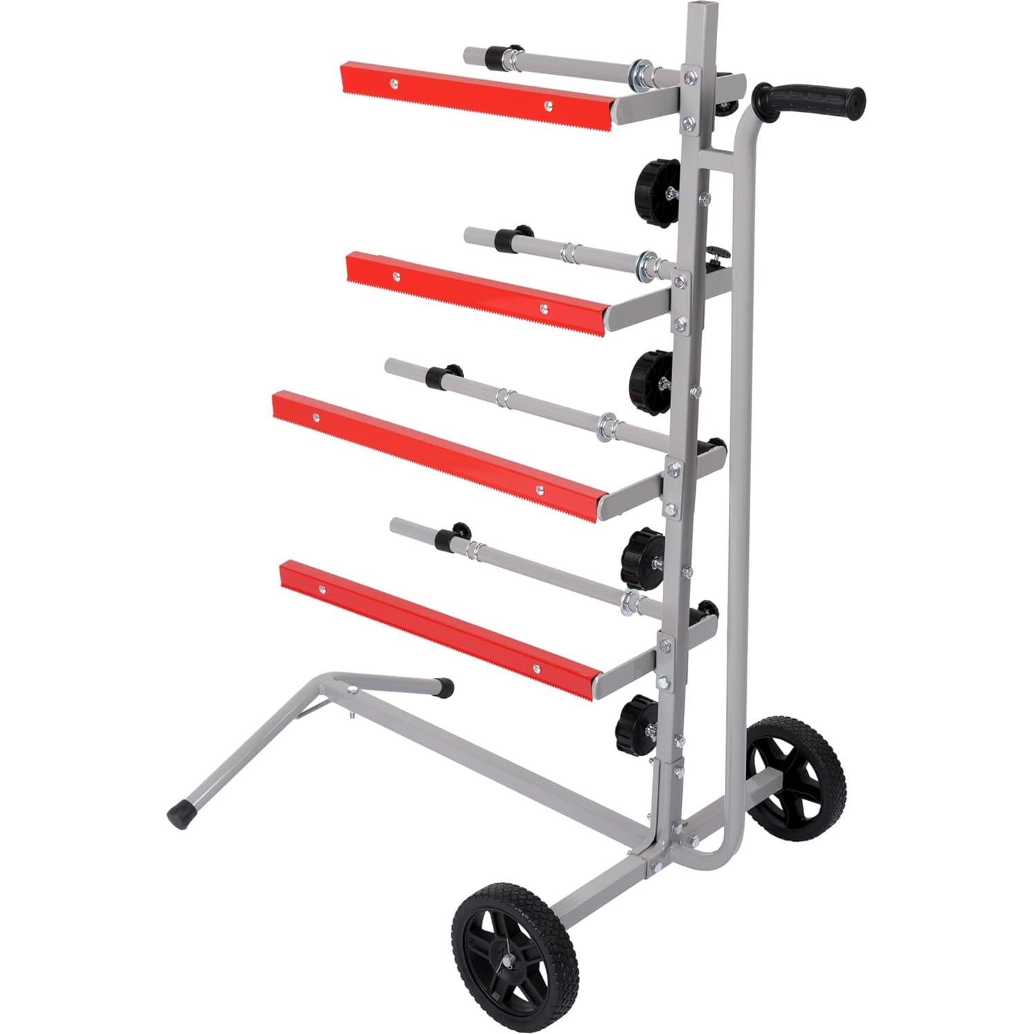 Soporte Móvil para Papel de Enmascarar KUAFU 4 Rollos