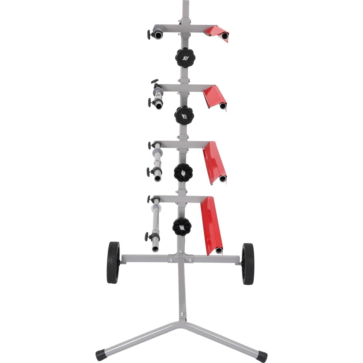 Soporte Móvil para Papel de Enmascarar KUAFU 4 Rollos