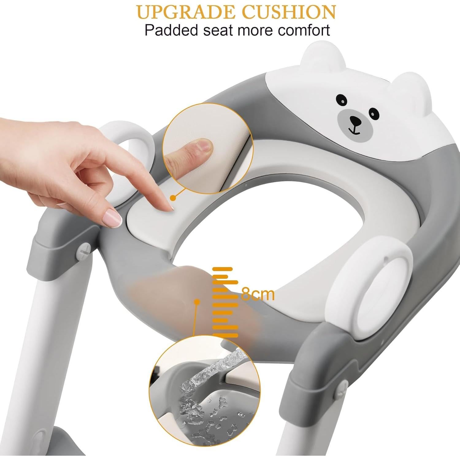 Asiento de Entrenamiento para Baño Fnaumdol Plegable Antideslizante