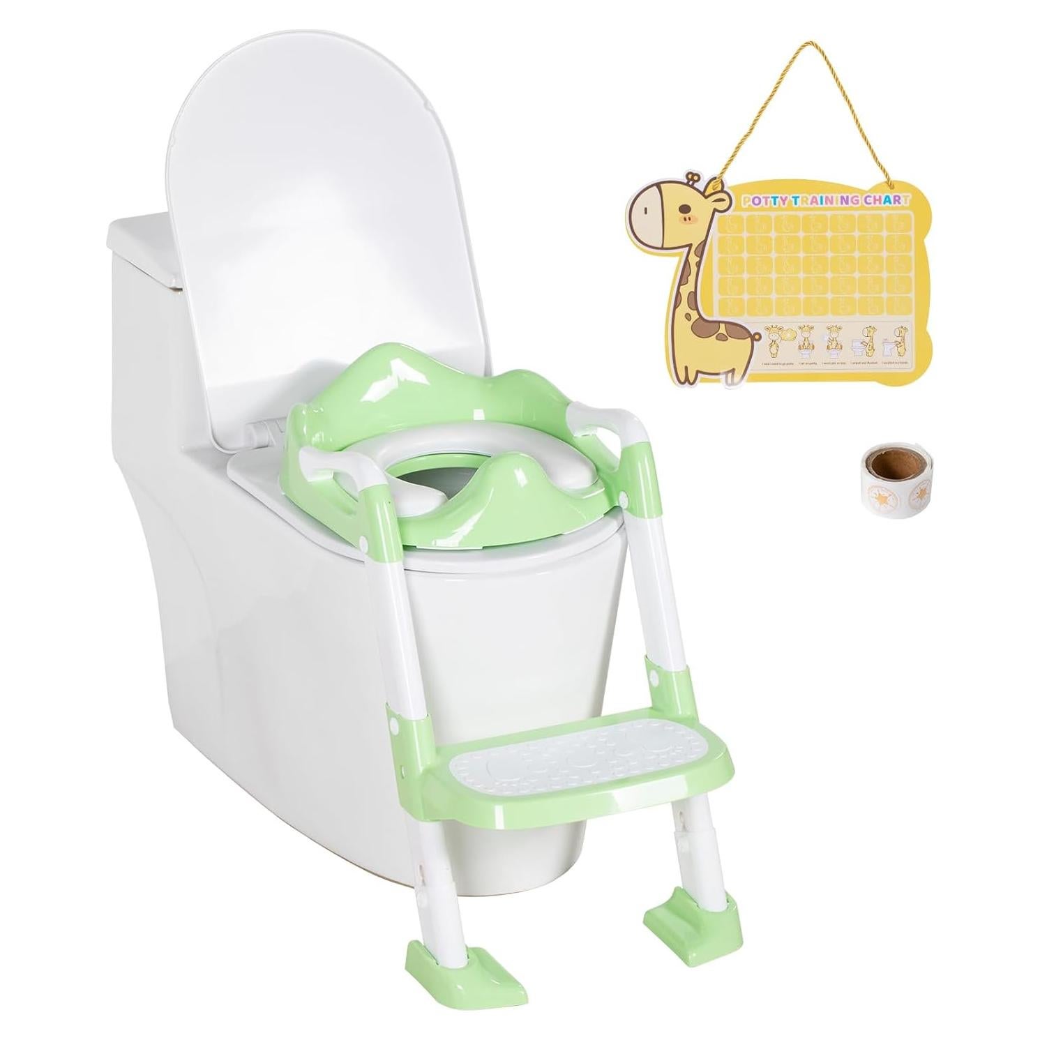 Asiento de Entrenamiento para Baño BRINJOY Verde 1.60 kg
