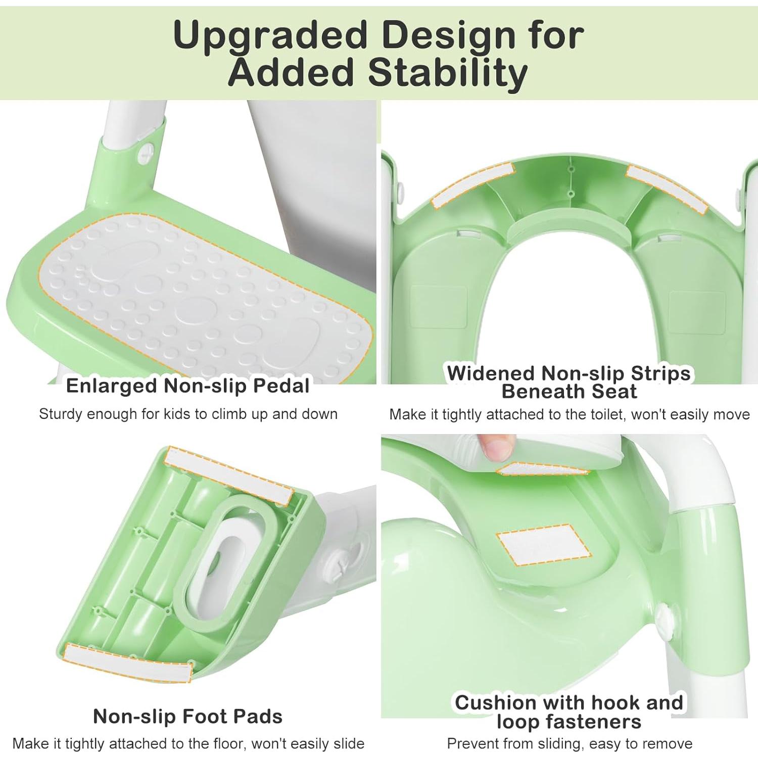 Asiento de Entrenamiento para Baño BRINJOY Verde 1.60 kg