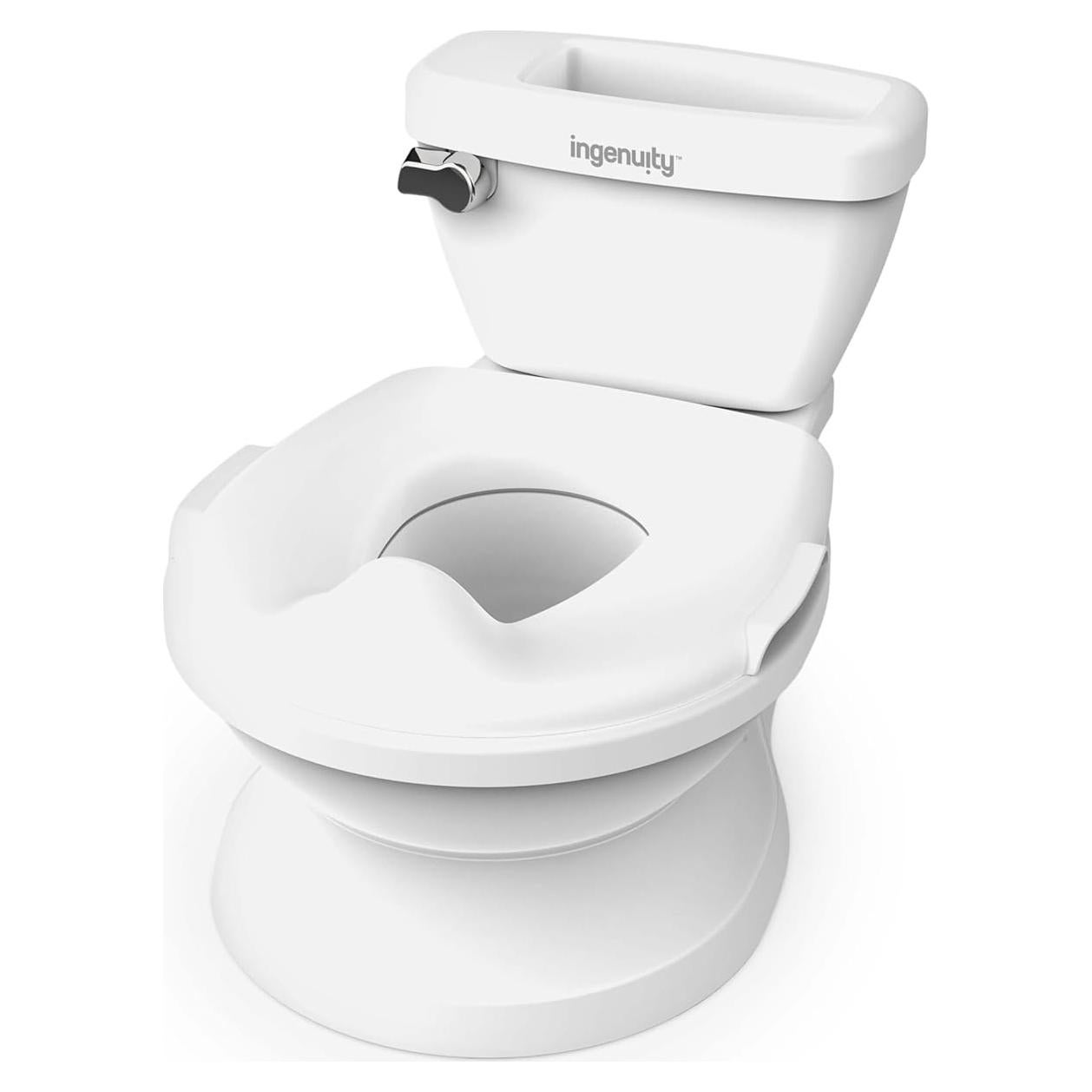 Inodoro de Entrenamiento Ingenuity Mi Tamaño Pro Blanco 2 en 1