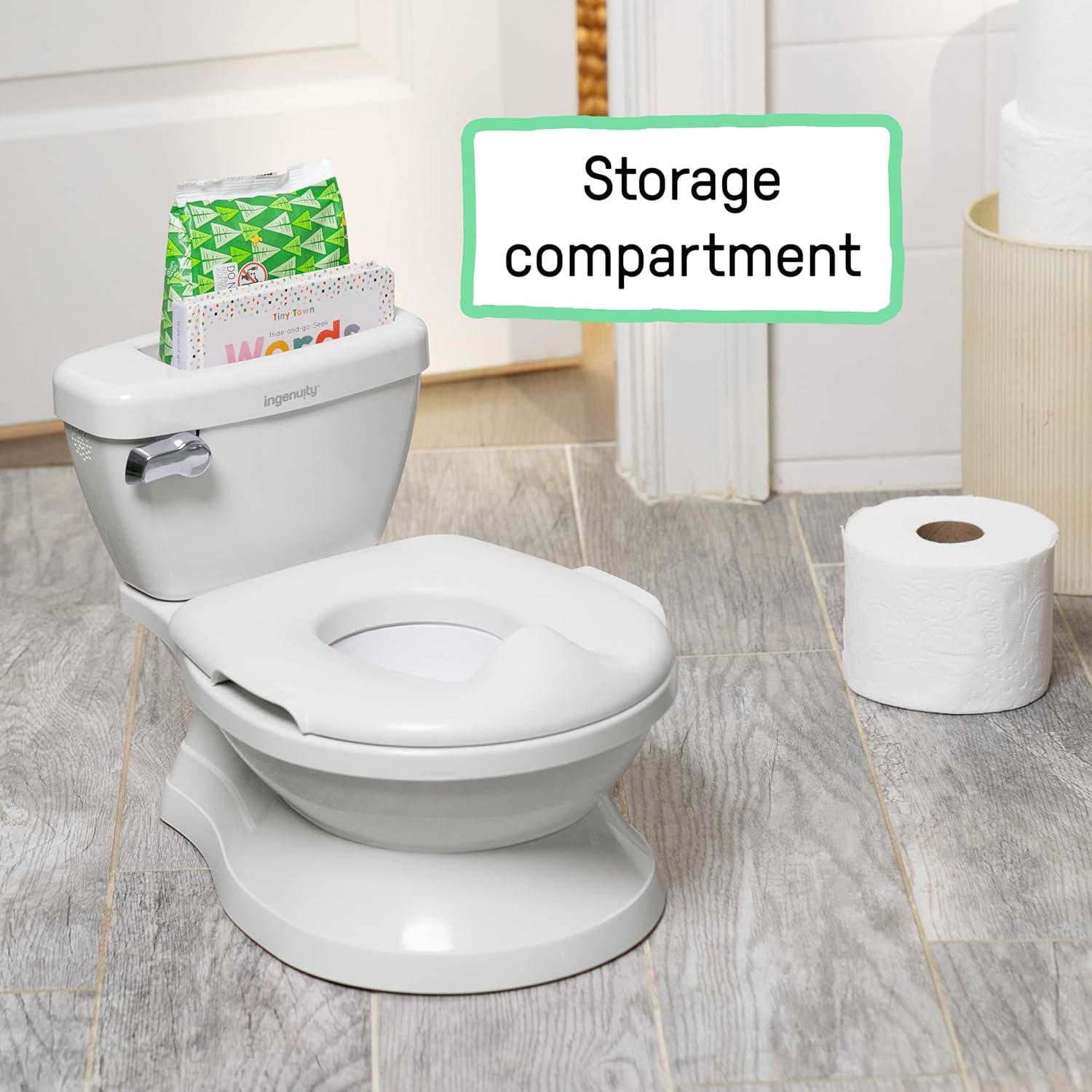 Inodoro de Entrenamiento Ingenuity Mi Tamaño Pro Blanco 2 en 1