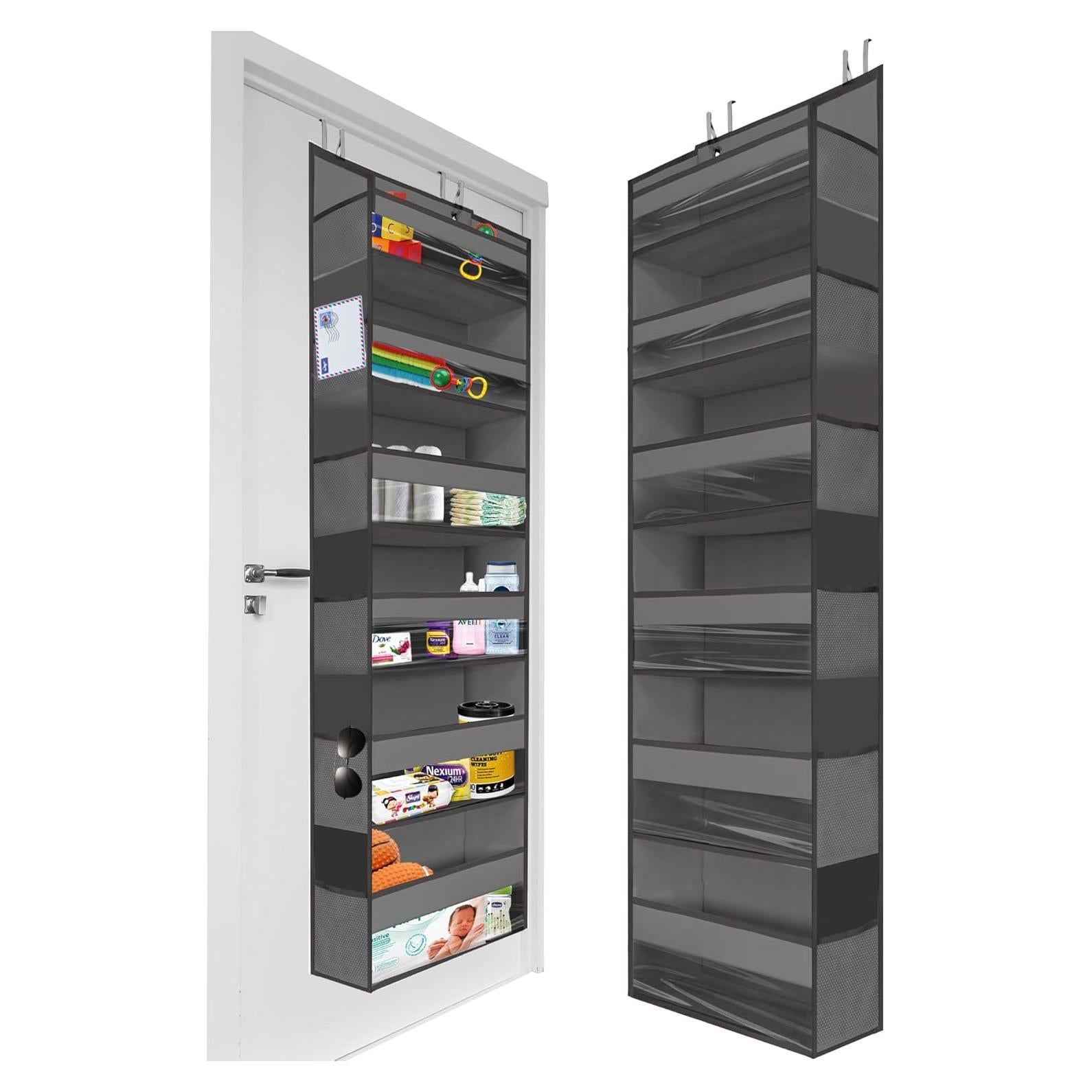 Organizador de Puerta HOMELUX THEORY 1PC 55x14x6.7 cm Gris