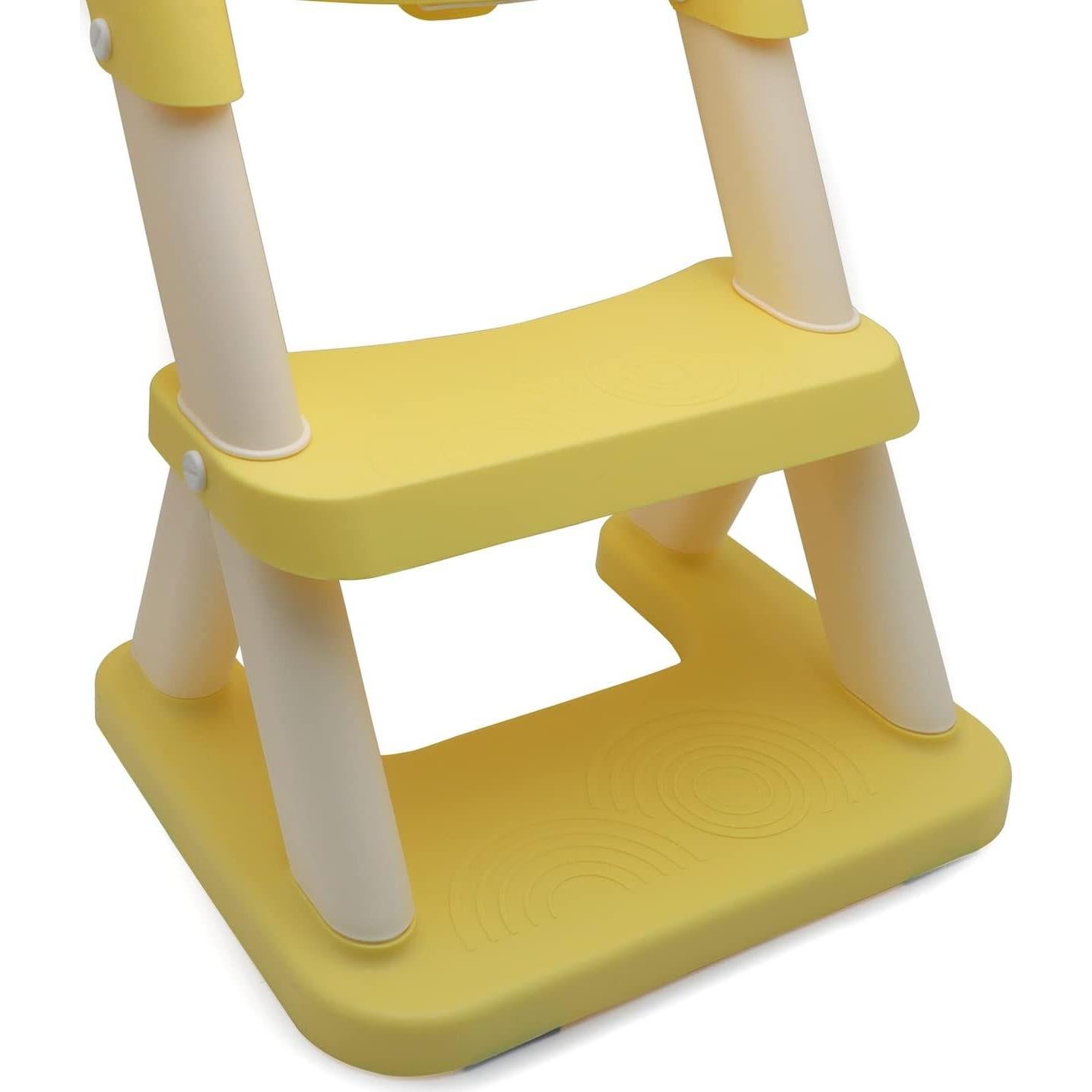 Silla de Entrenamiento para Baño XKMT Amarilla Ajustable