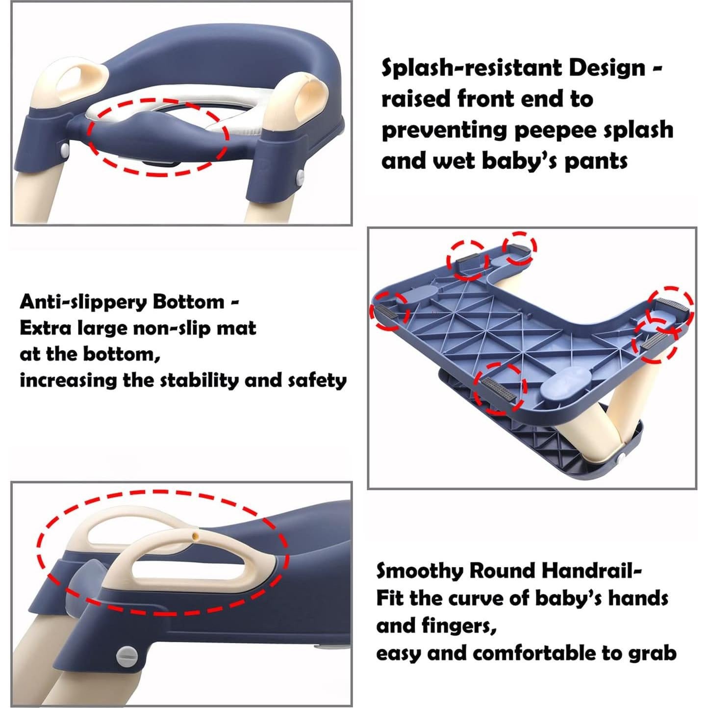 Silla de Entrenamiento para Baño XKMT Verde Ajustable