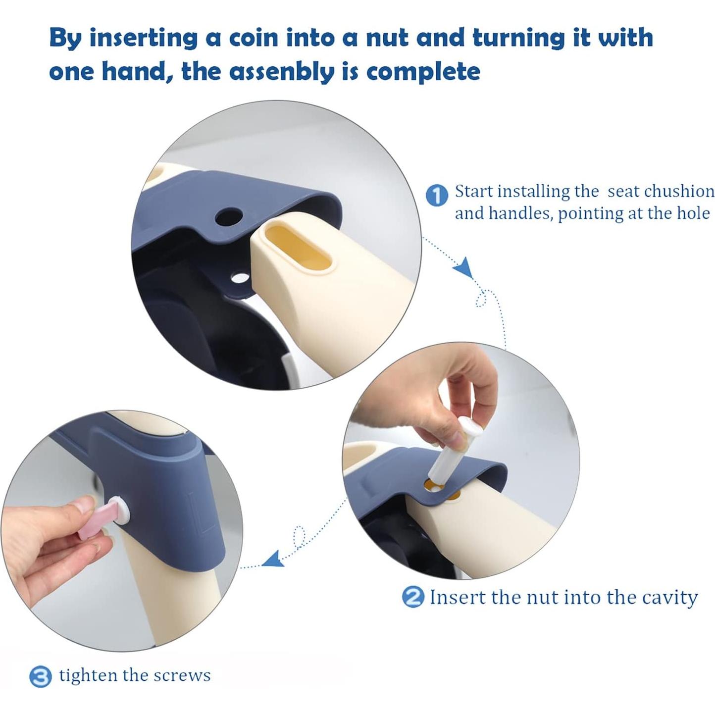 Silla de Entrenamiento para Baño XKMT Verde Ajustable