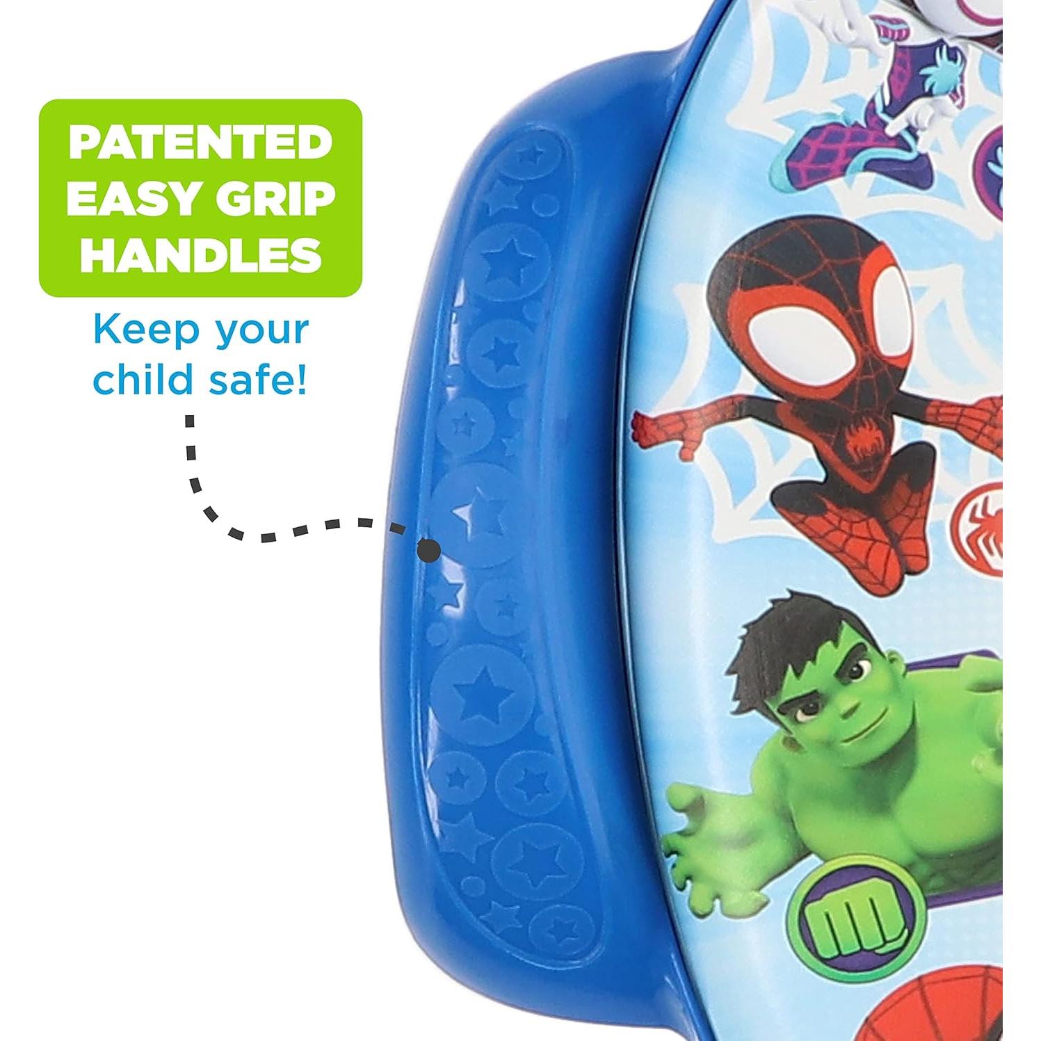 Asiento de Inodoro Suave Ginsey Spidey y Amigos 34 cm