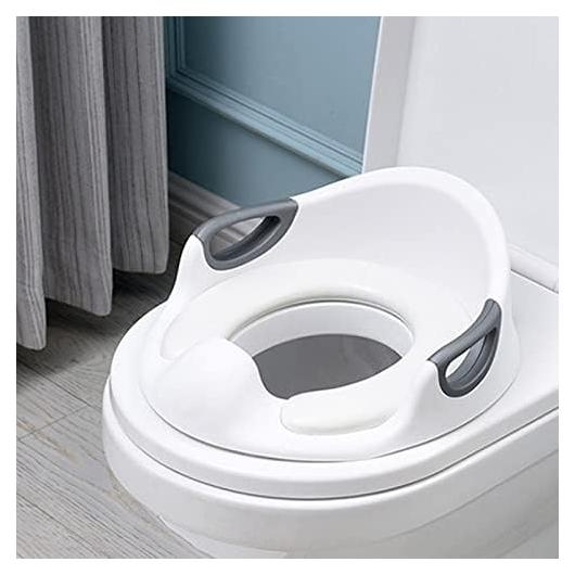 Asiento de Entrenamiento para Baño VIBOE Blanco con Cojín