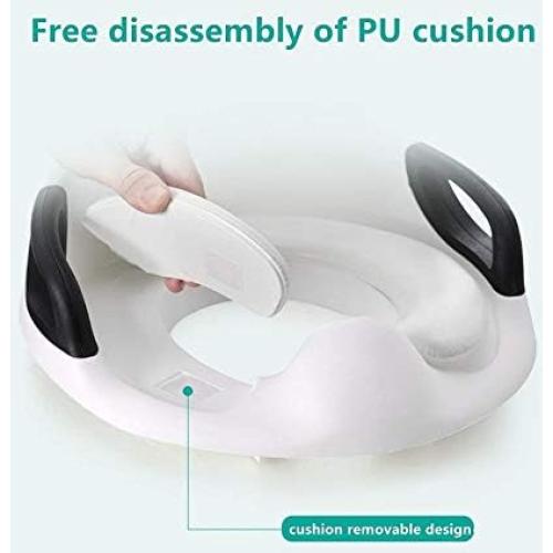 Asiento de Entrenamiento para Baño VIBOE Blanco con Cojín