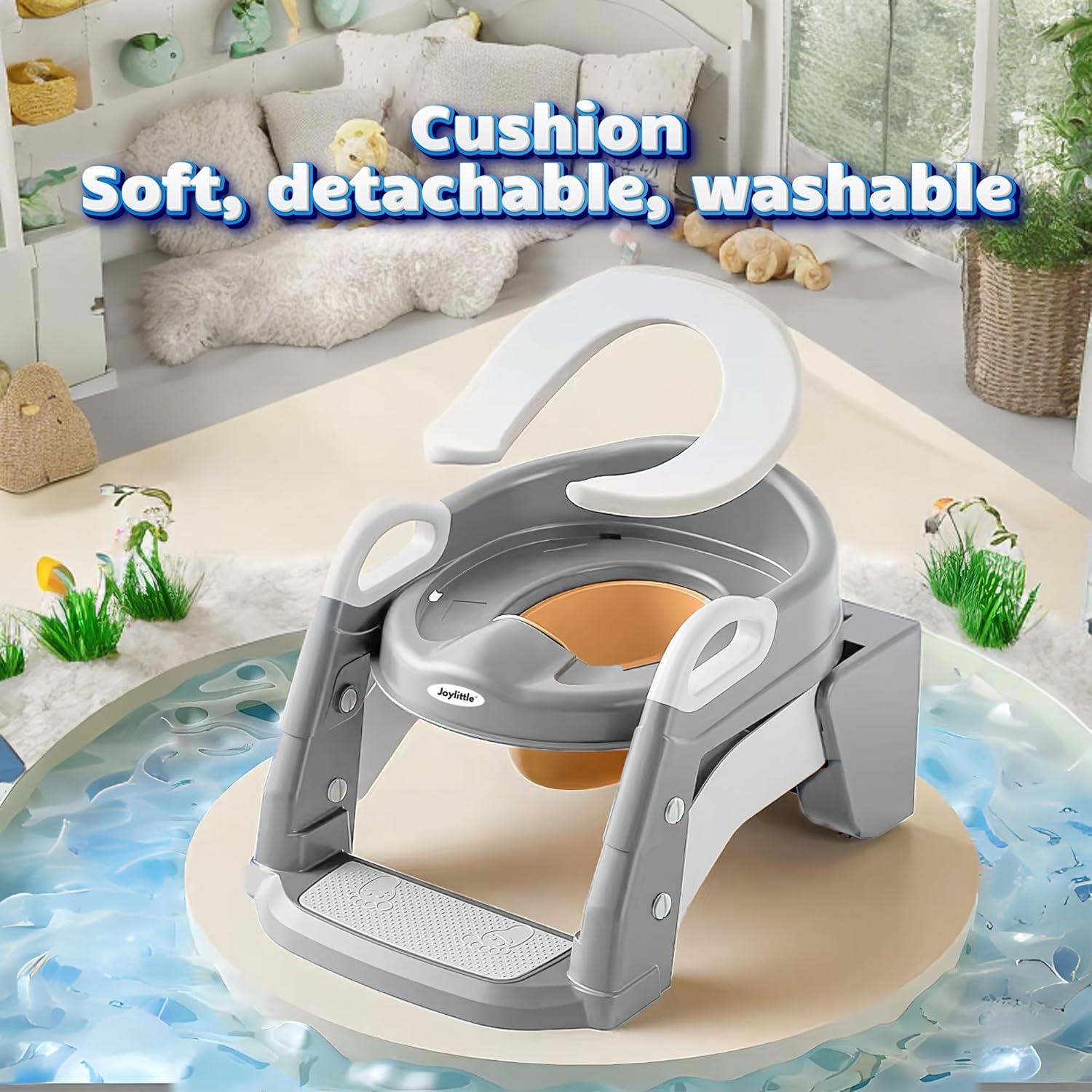 Asiento de Entrenamiento para Baño Joylittle 3 en 1 Plegable