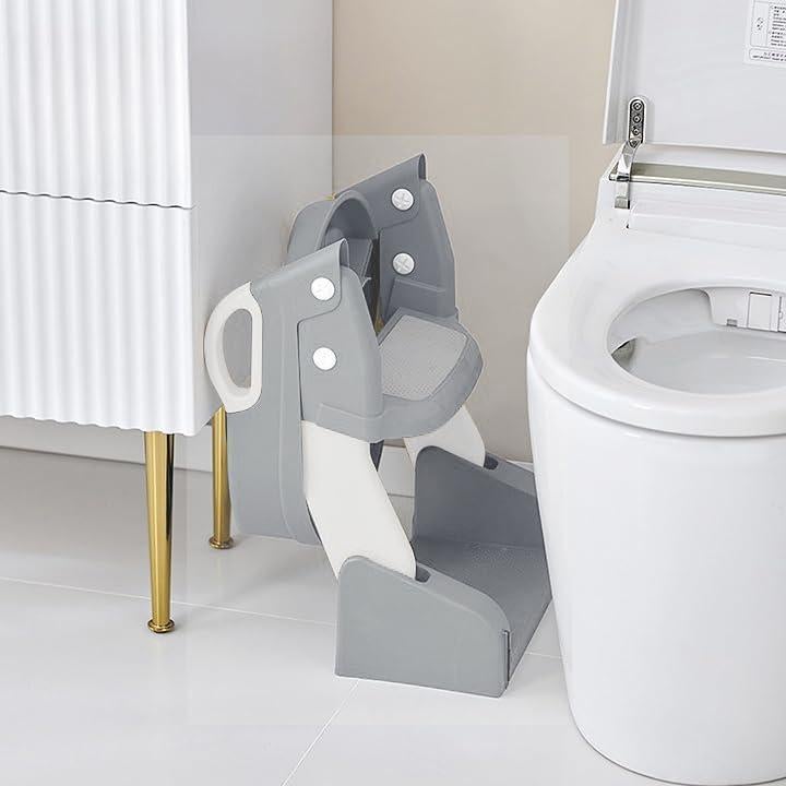 Asiento de Entrenamiento para Baño Joylittle 3 en 1 Plegable