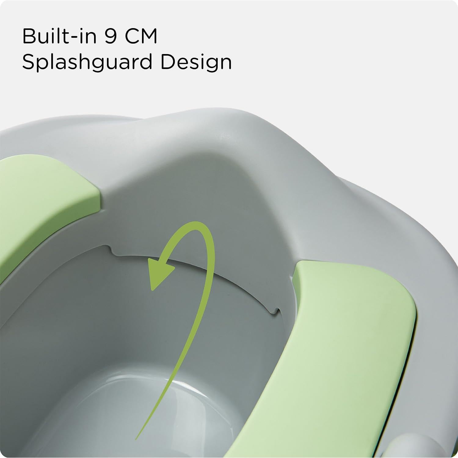 KUB Inodoro de Entrenamiento 3 en 1 para Niños Gris