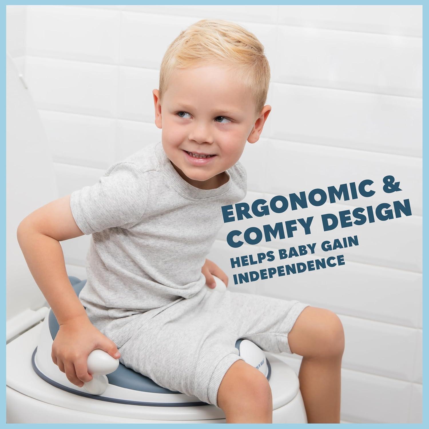 Asiento de Inodoro para Niños Todays Kids Azul Antideslizante