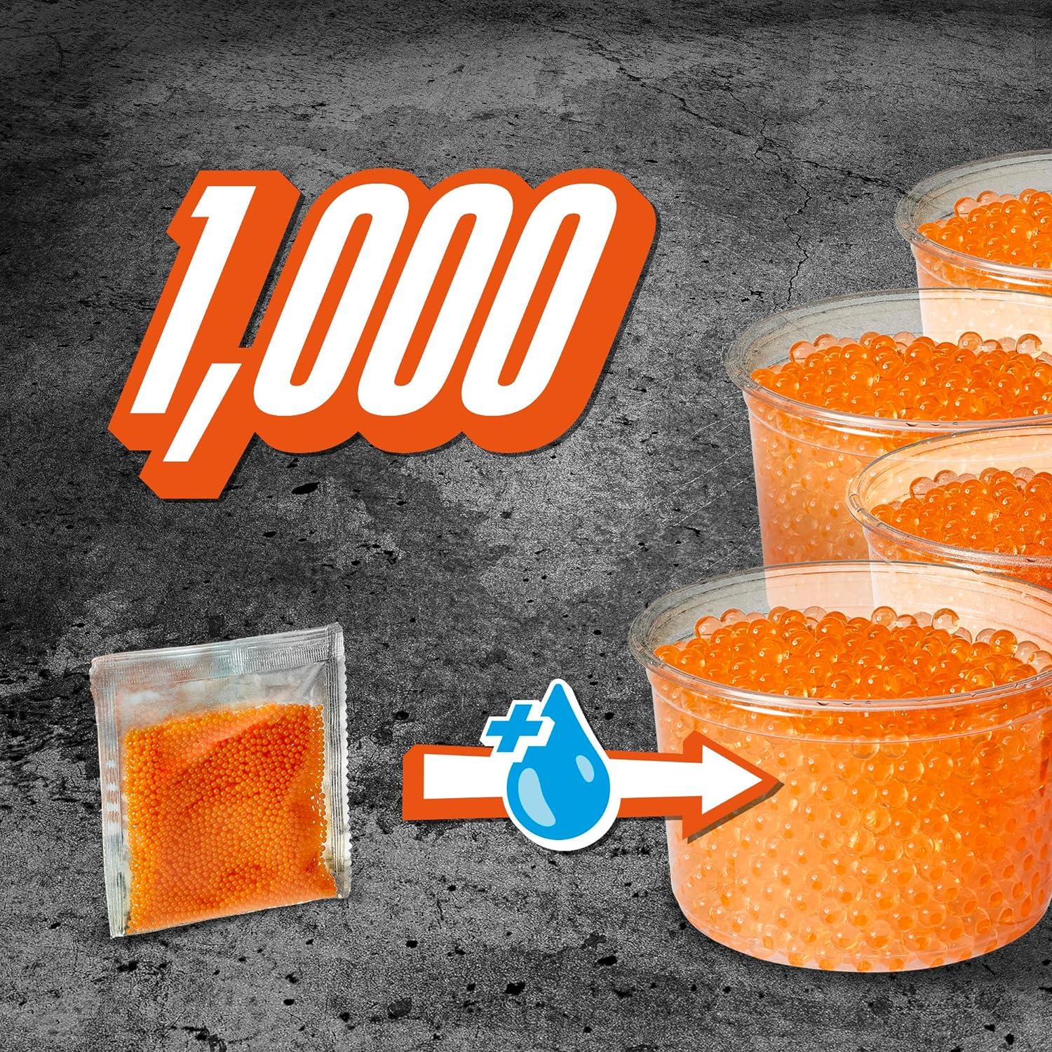 Nerf Pro Gelfire Ignitor Blaster 1000 Rondas 60 Capacidad