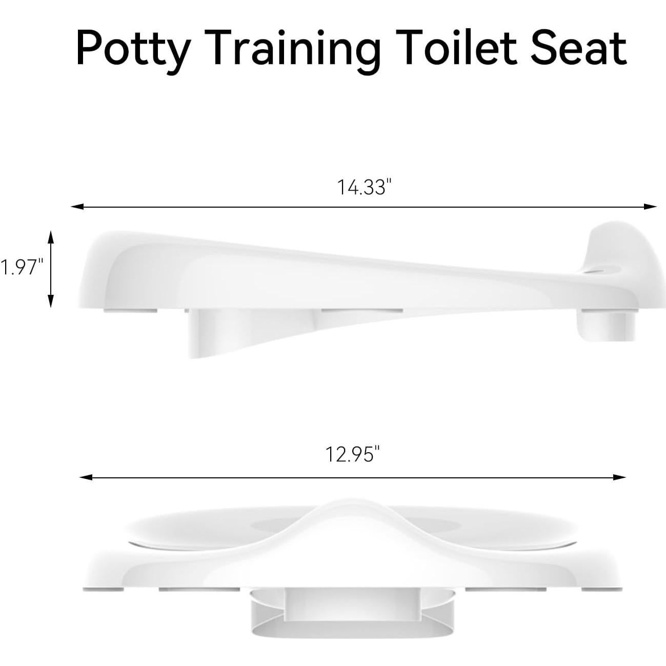 Asiento de Entrenamiento para Baño R&T Niños Ovalado Antideslizante