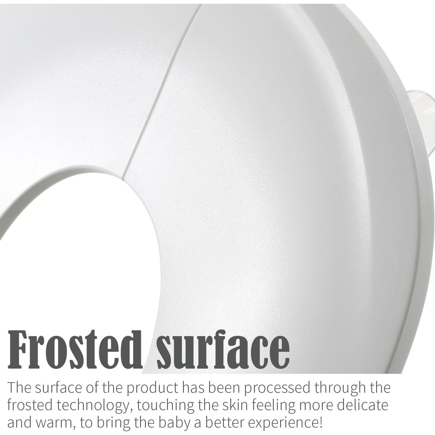 Asiento de inodoro portátil Funbliss para niños blanco