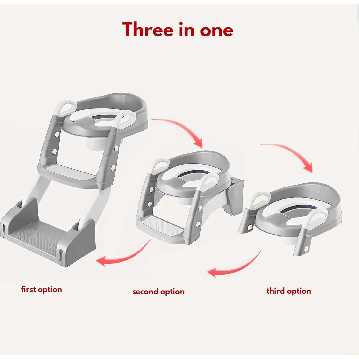 Inodoro de Entrenamiento Fe Distribution 3 en 1 Plegable