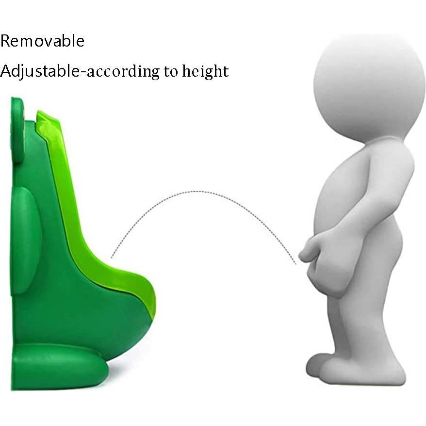 Orinal Divertido para Entrenamiento de Niños Rana Verde