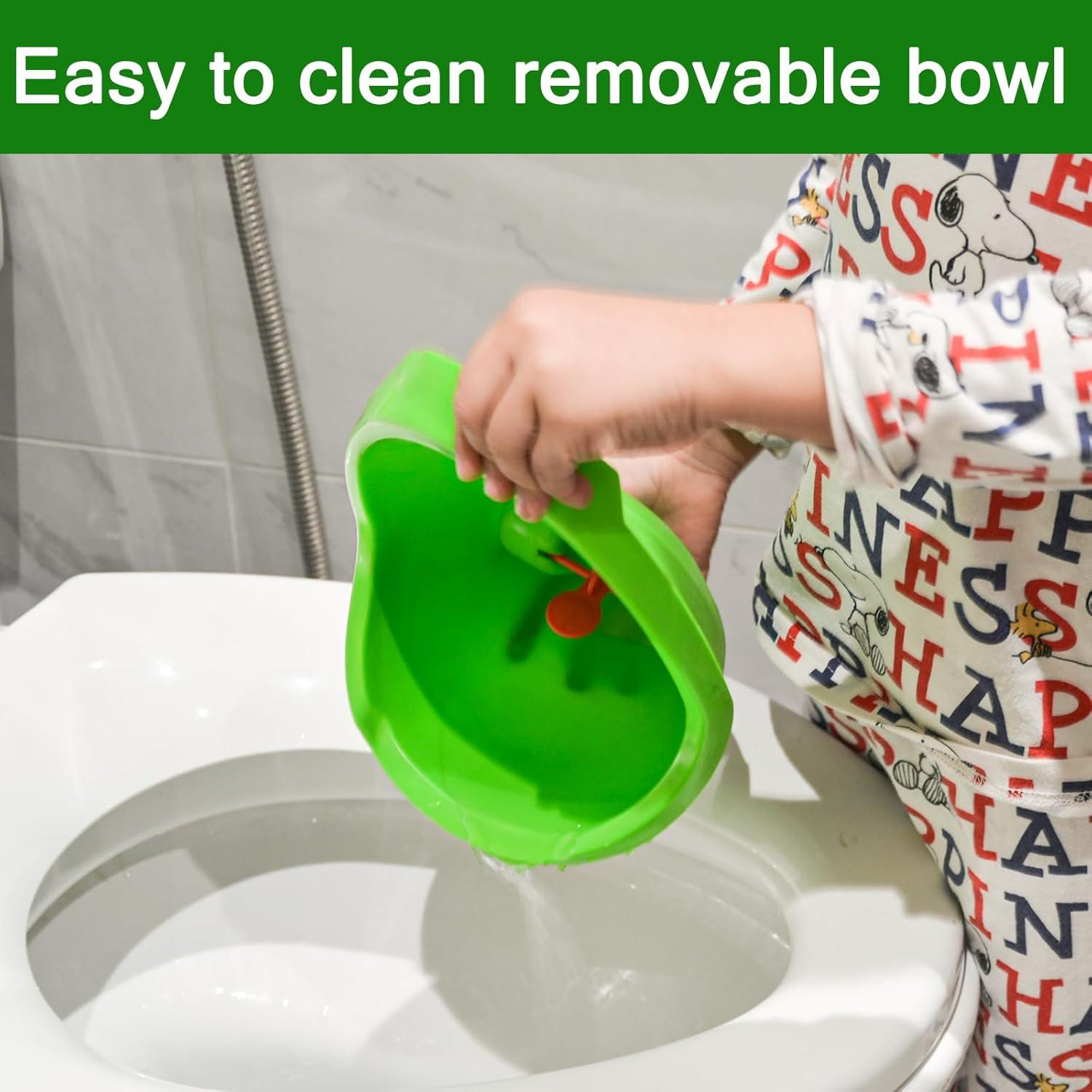 Orinal de Entrenamiento Soraco Rana Verde Ajustable