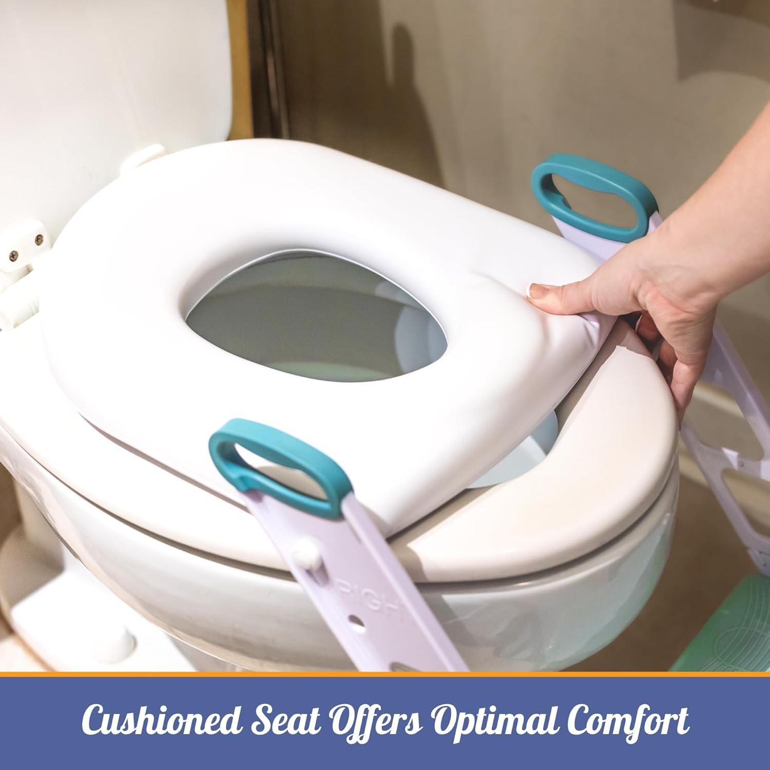 Asiento de Entrenamiento para Baño Mommy's Helper Deluxe Verde