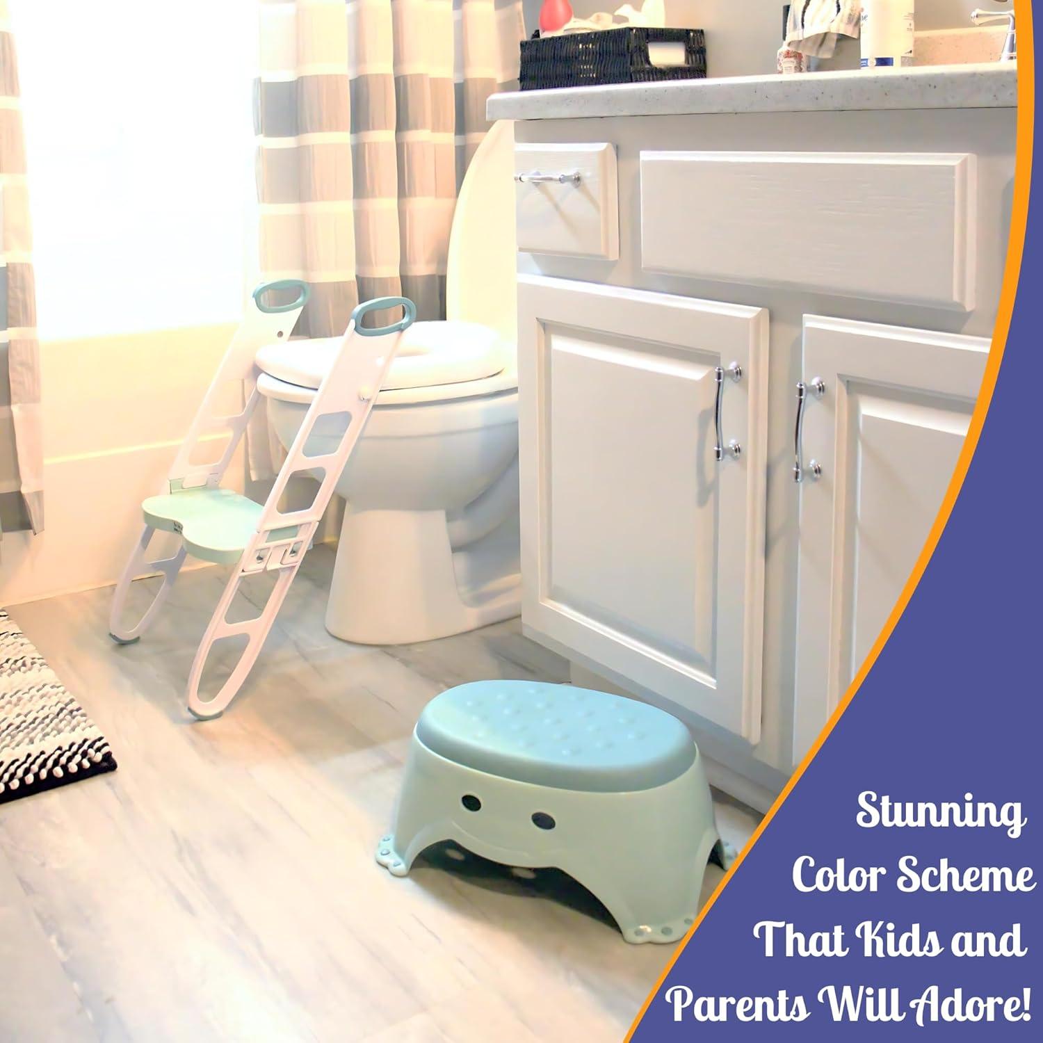 Asiento de Entrenamiento para Baño Mommy's Helper Deluxe Verde