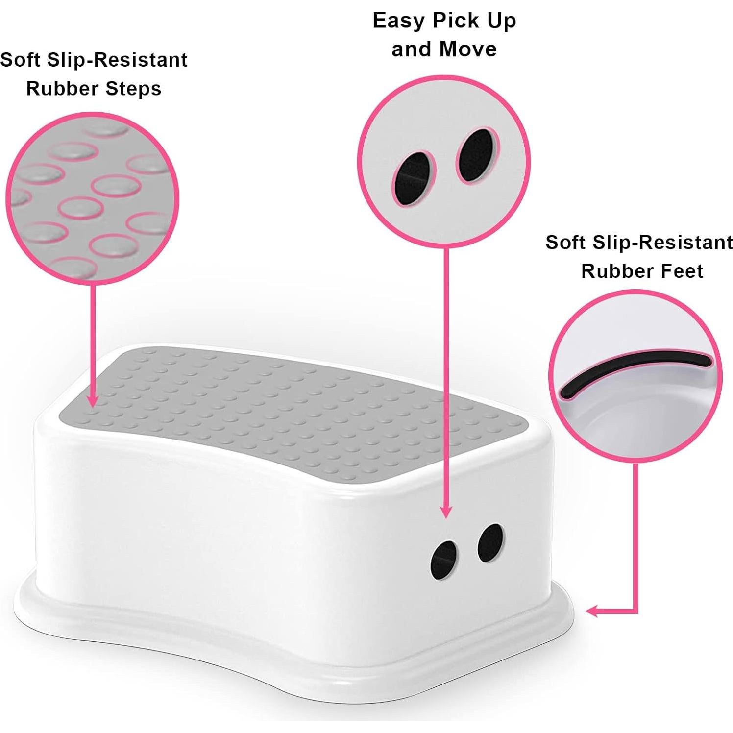 Taburete Antideslizante UNCLE WU para Niños y Adultos