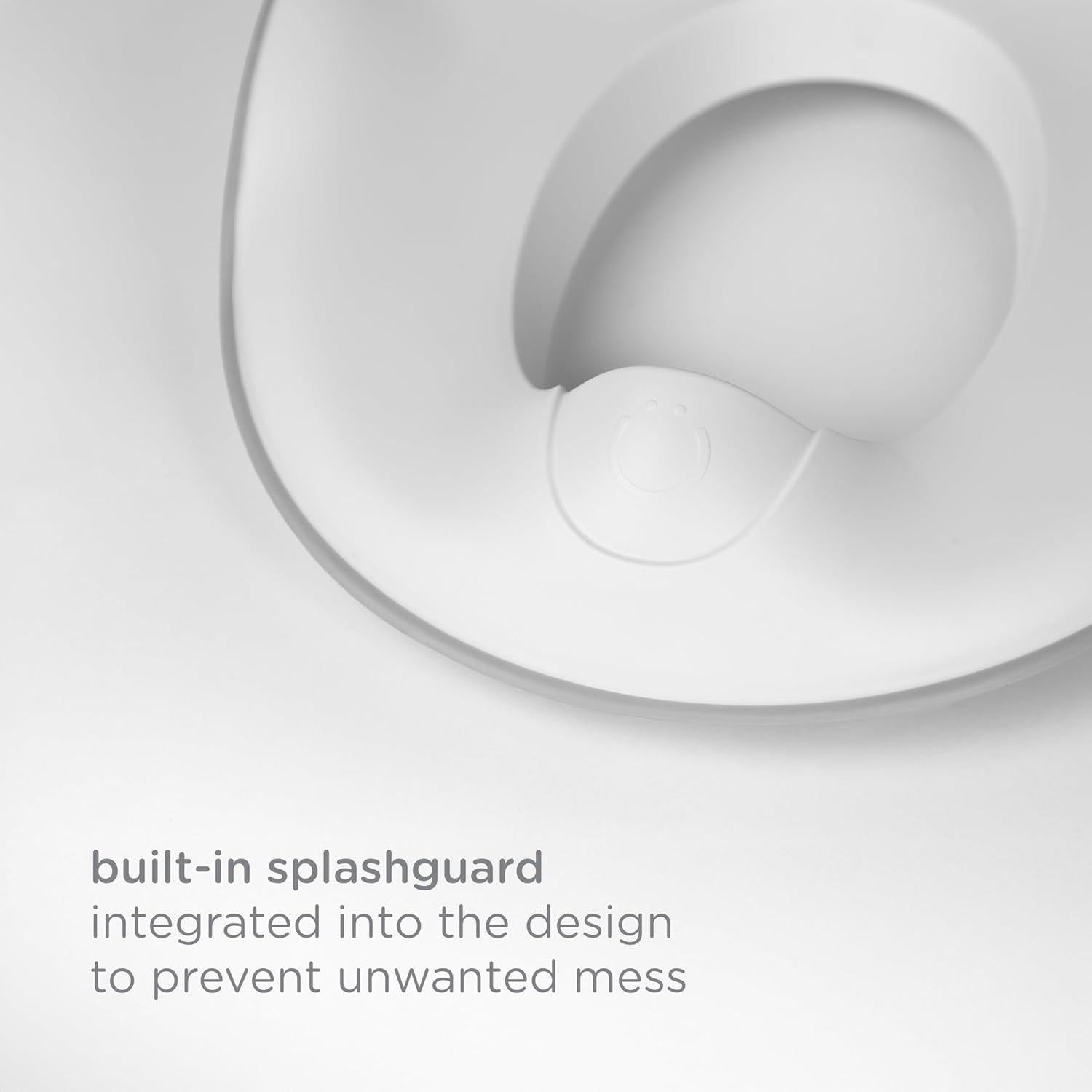 Entrenador de Inodoro Ubbi para Niños Ajustable Gris