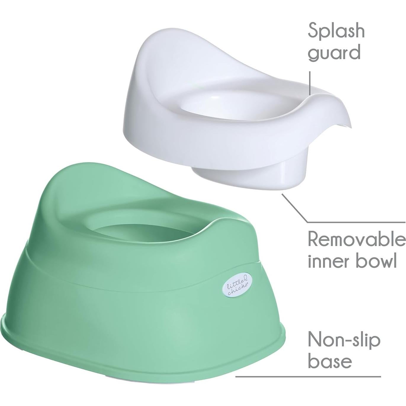 Silla de Entrenamiento para Niños Little Chicks Aqua 35cm