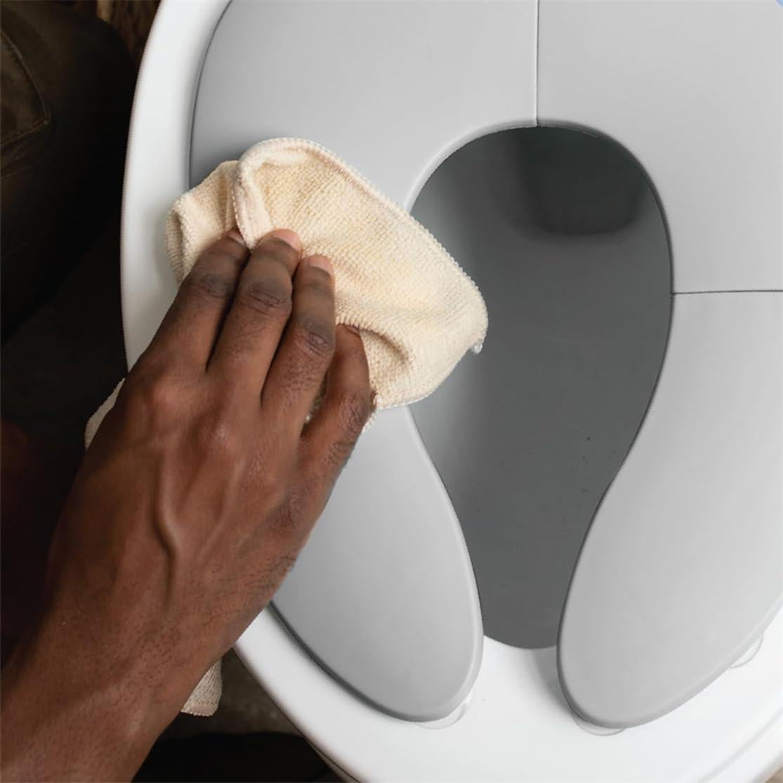 Asiento de inodoro portátil ILSSLI plegable para niños