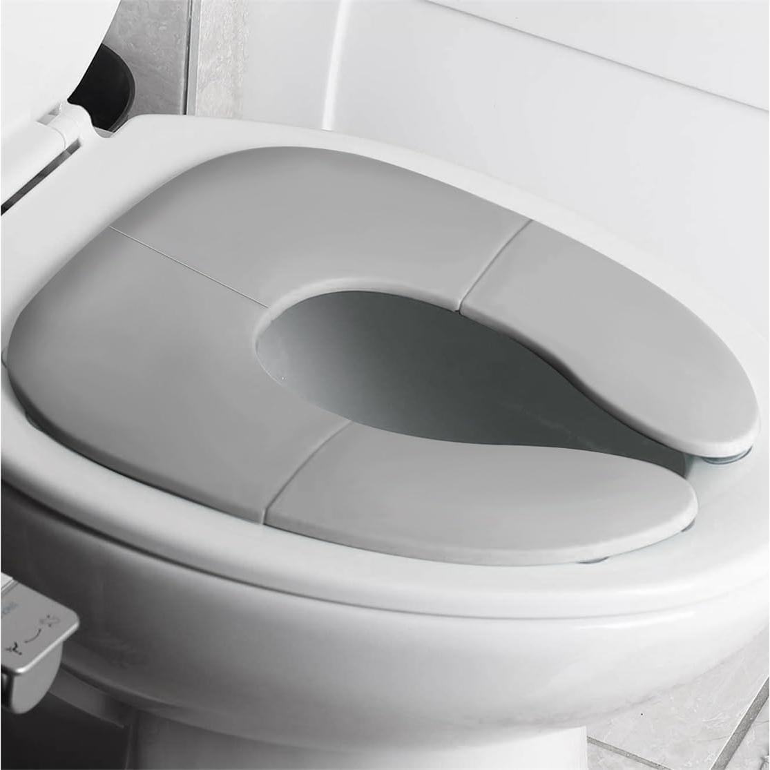 Asiento de inodoro portátil ILSSLI plegable para niños