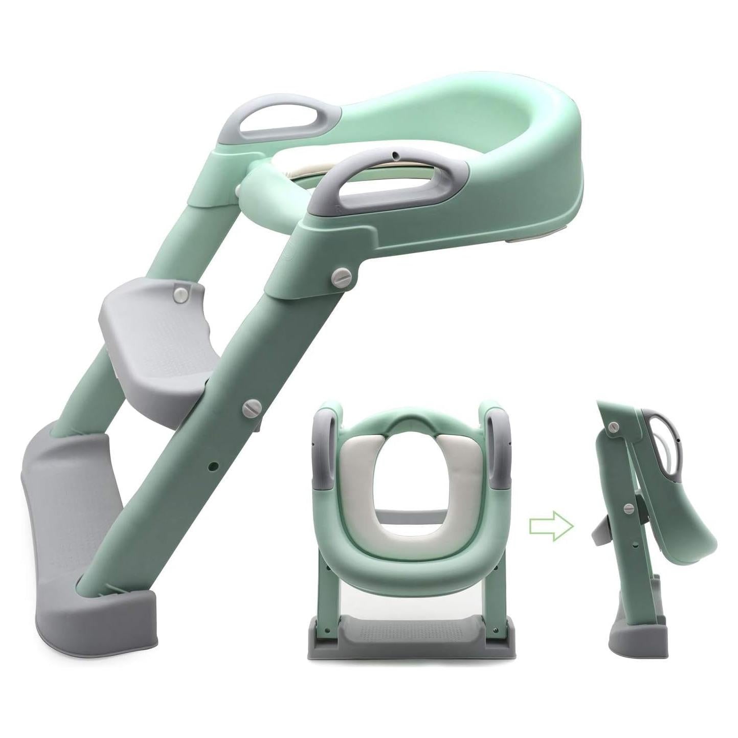 Escalera de Entrenamiento HTTMT Verde con Asiento Ajustable