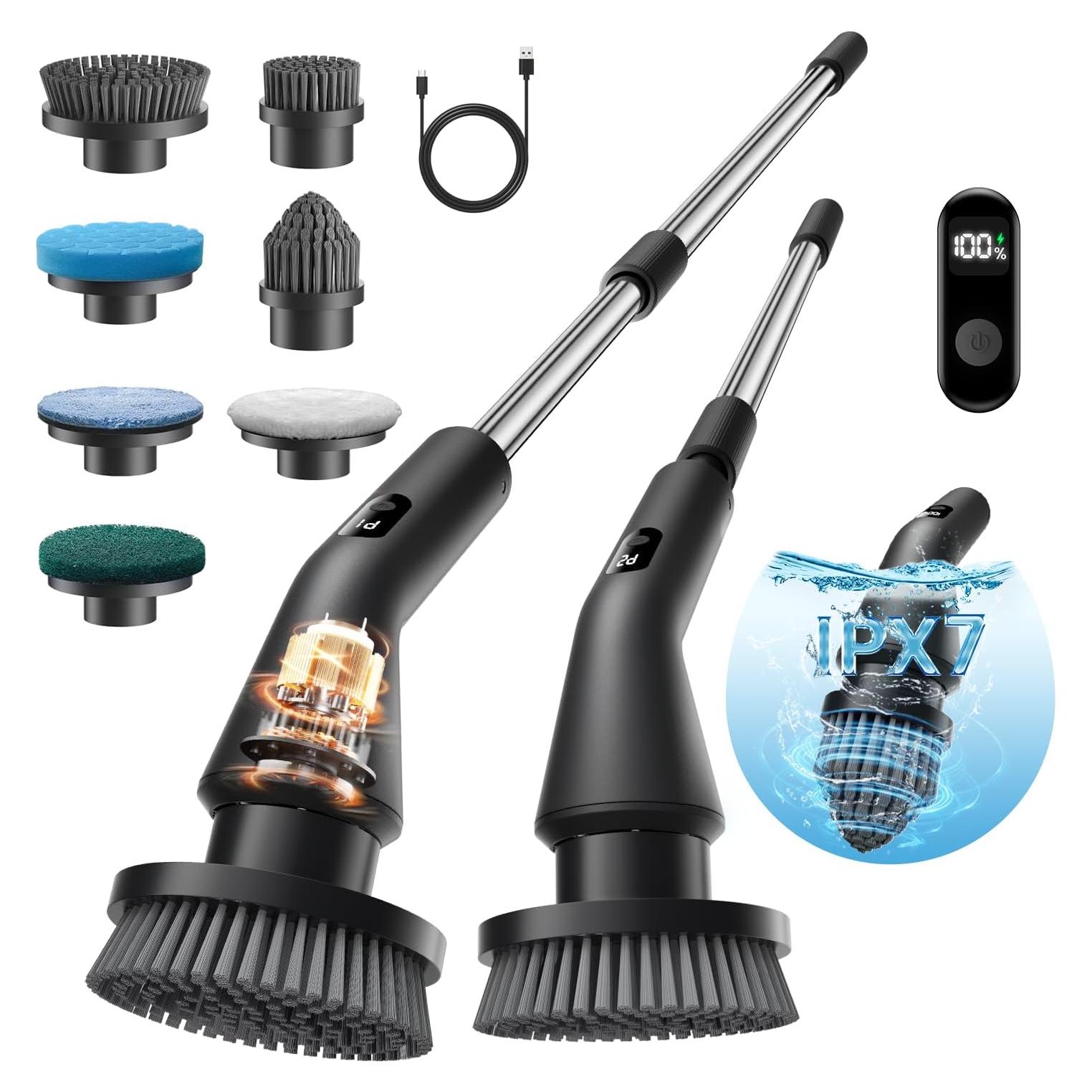 Cepillo de limpieza eléctrico Topmako IPX7 7 cabezales