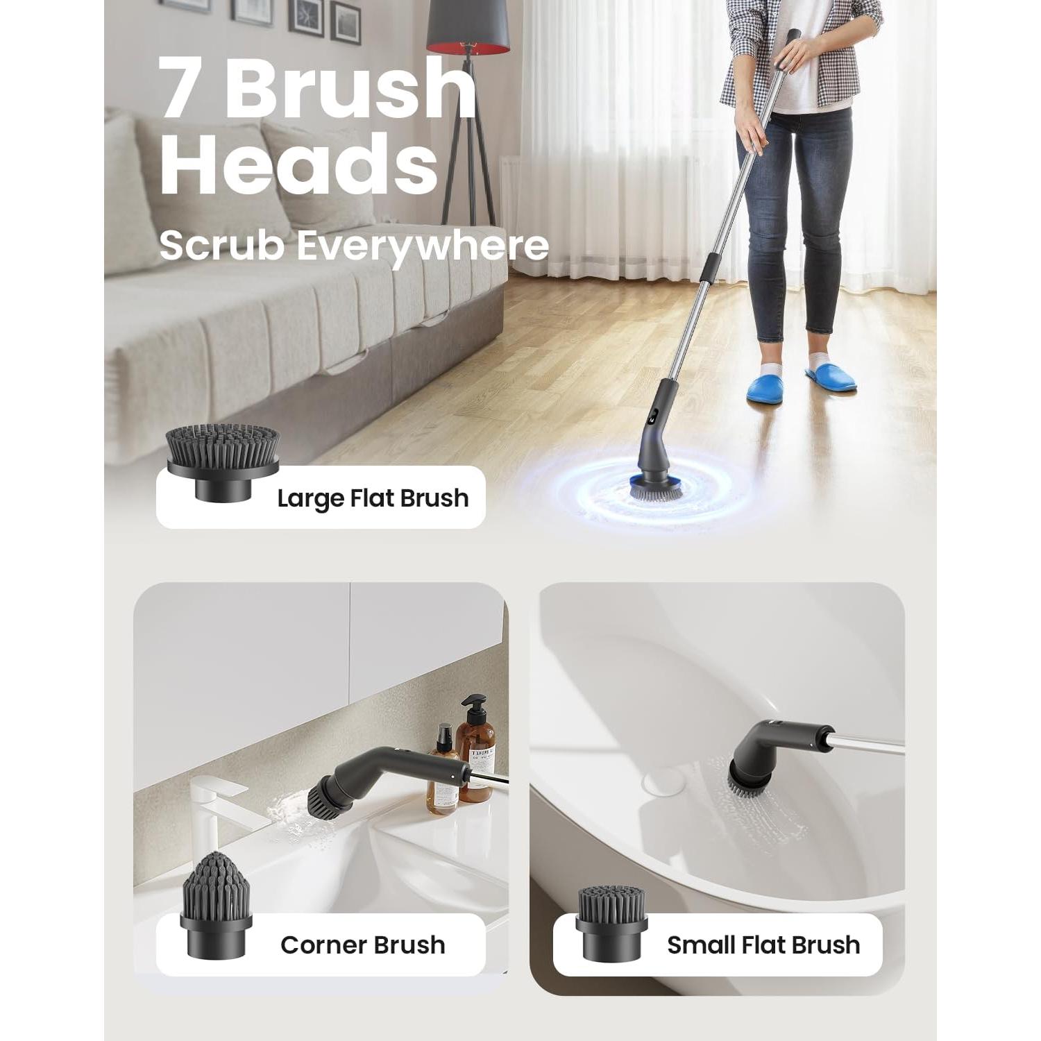 Cepillo de limpieza eléctrico Topmako IPX7 7 cabezales