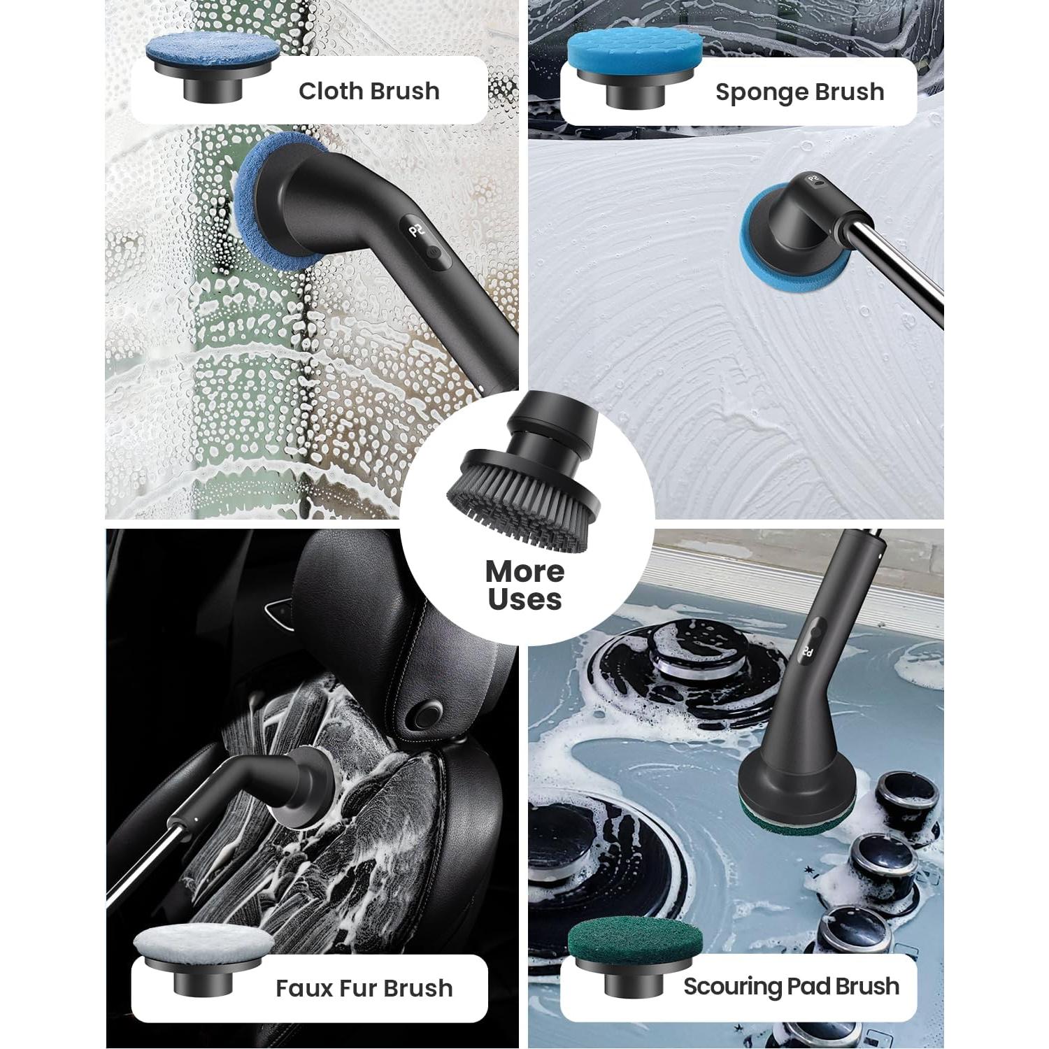 Cepillo de limpieza eléctrico Topmako IPX7 7 cabezales