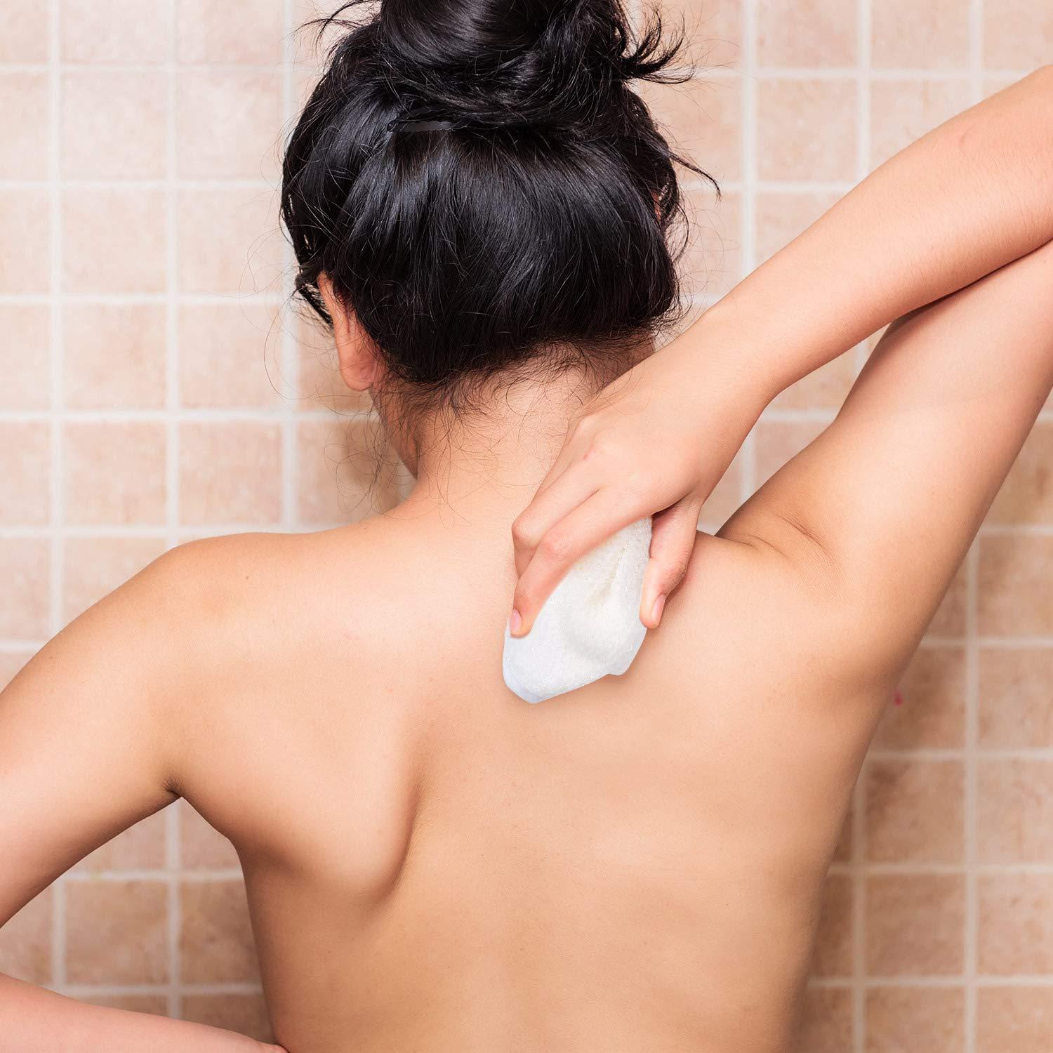 Paños Exfoliantes Tatuo 5 Pcs Beige 27x23 cm para Baño