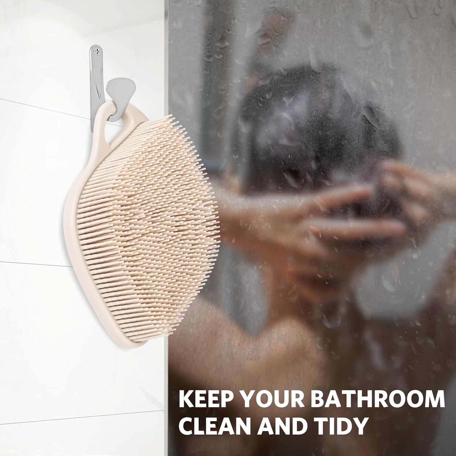 Exfoliante de Cuerpo de Silicona Sndyi, Suave para Piel Sensible