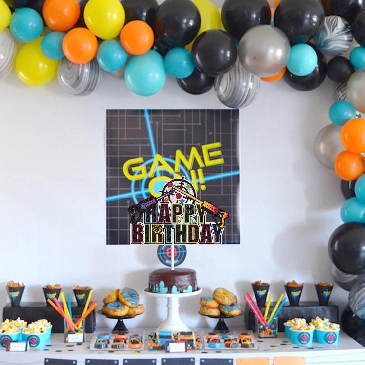 Topper de Pastel de Cumpleaños Feliz Kewey 15cm Decoración Fiesta