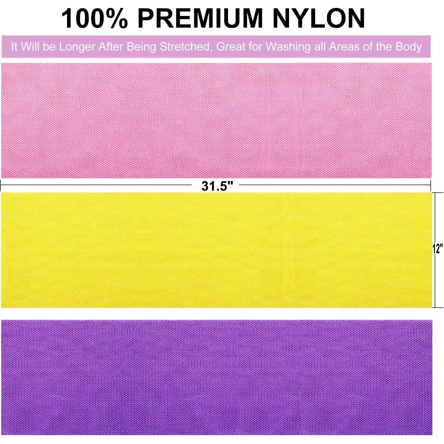 Esponja de Baño Exfoliante Africana GIGULES 3 Piezas 80x30 cm