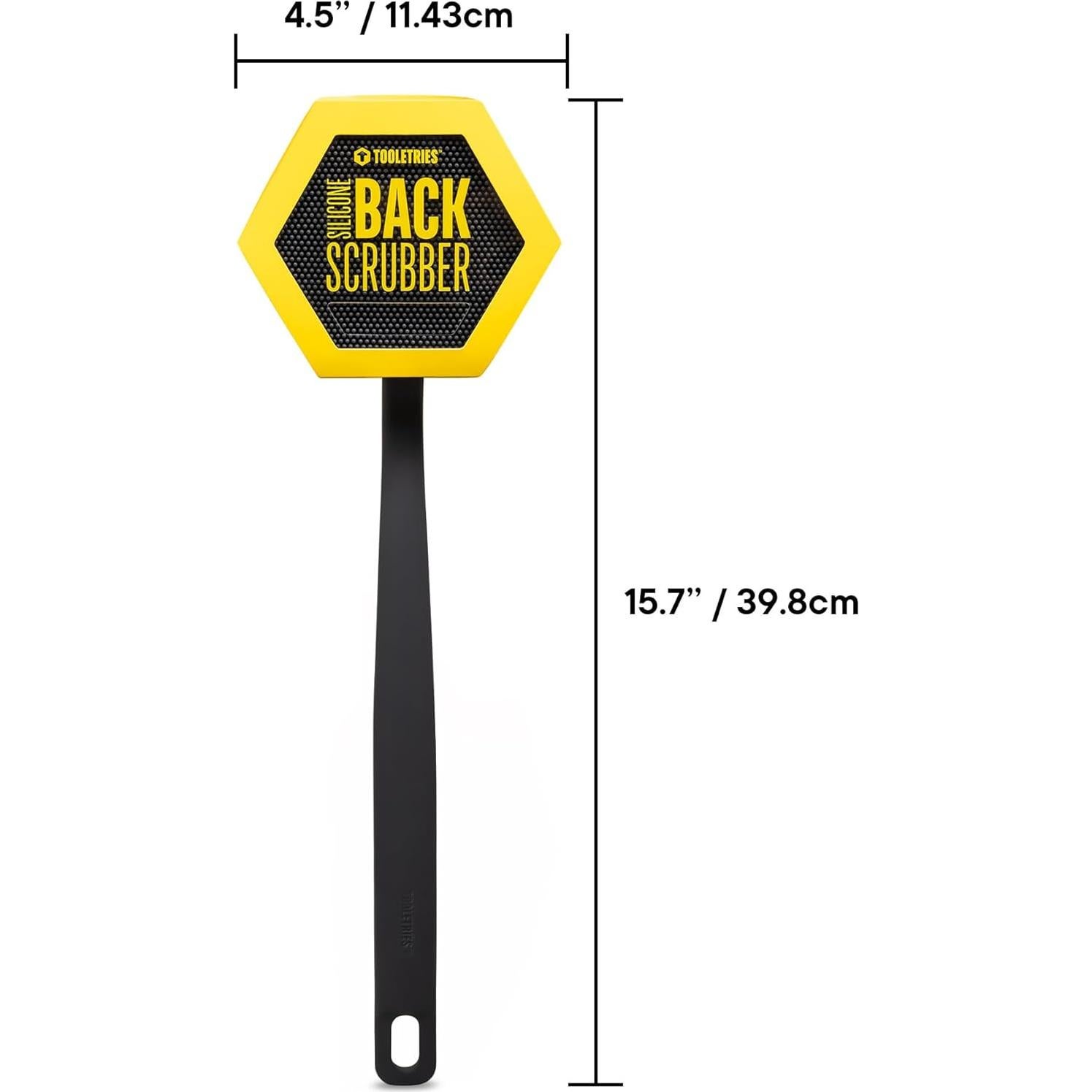 Exfoliante de Silicona para Espalda Tooletries 40 cm