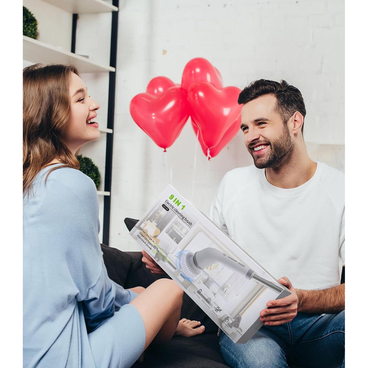 Limpiador Eléctrico Giratorio ShuxT 1.12 kg IPX5 9 Cabezas