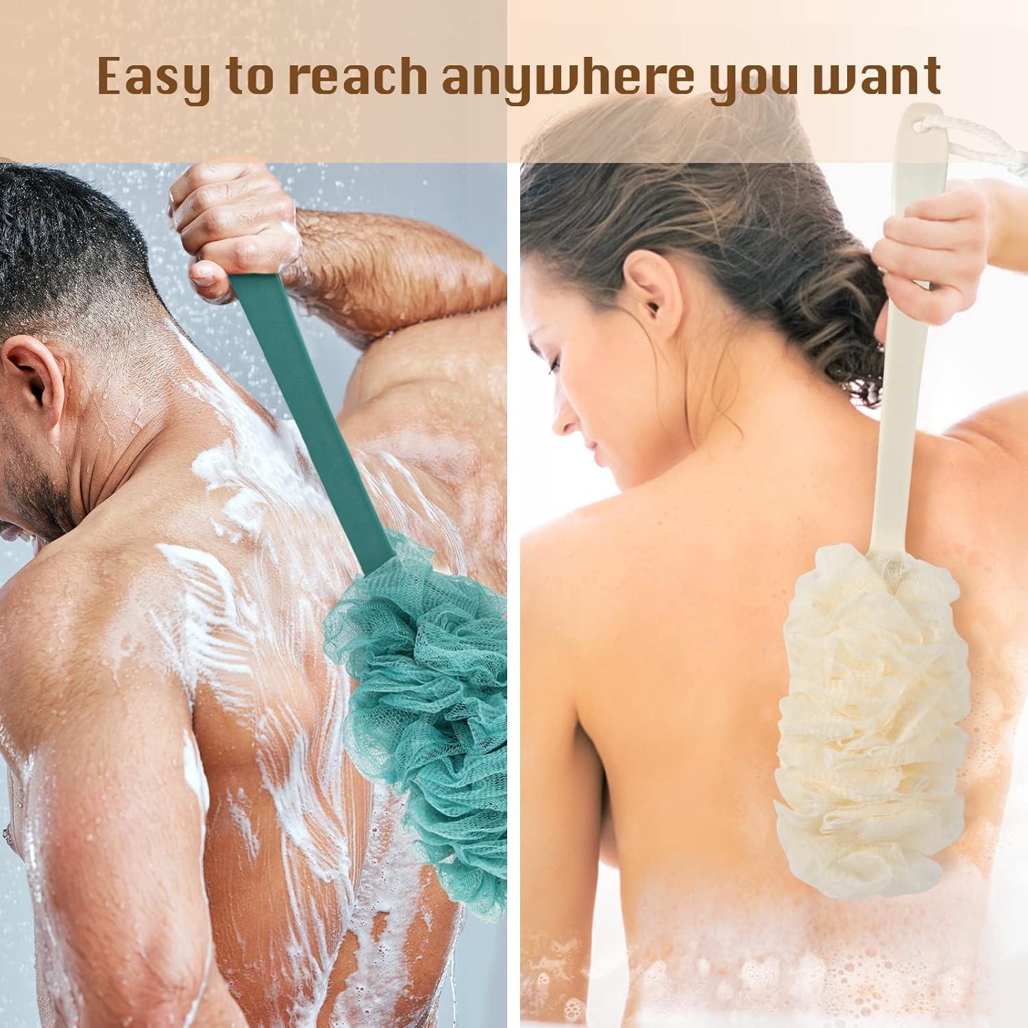 Cepillo de Espalda Ducha PIPUHA 2 Pack Lufa Exfoliante