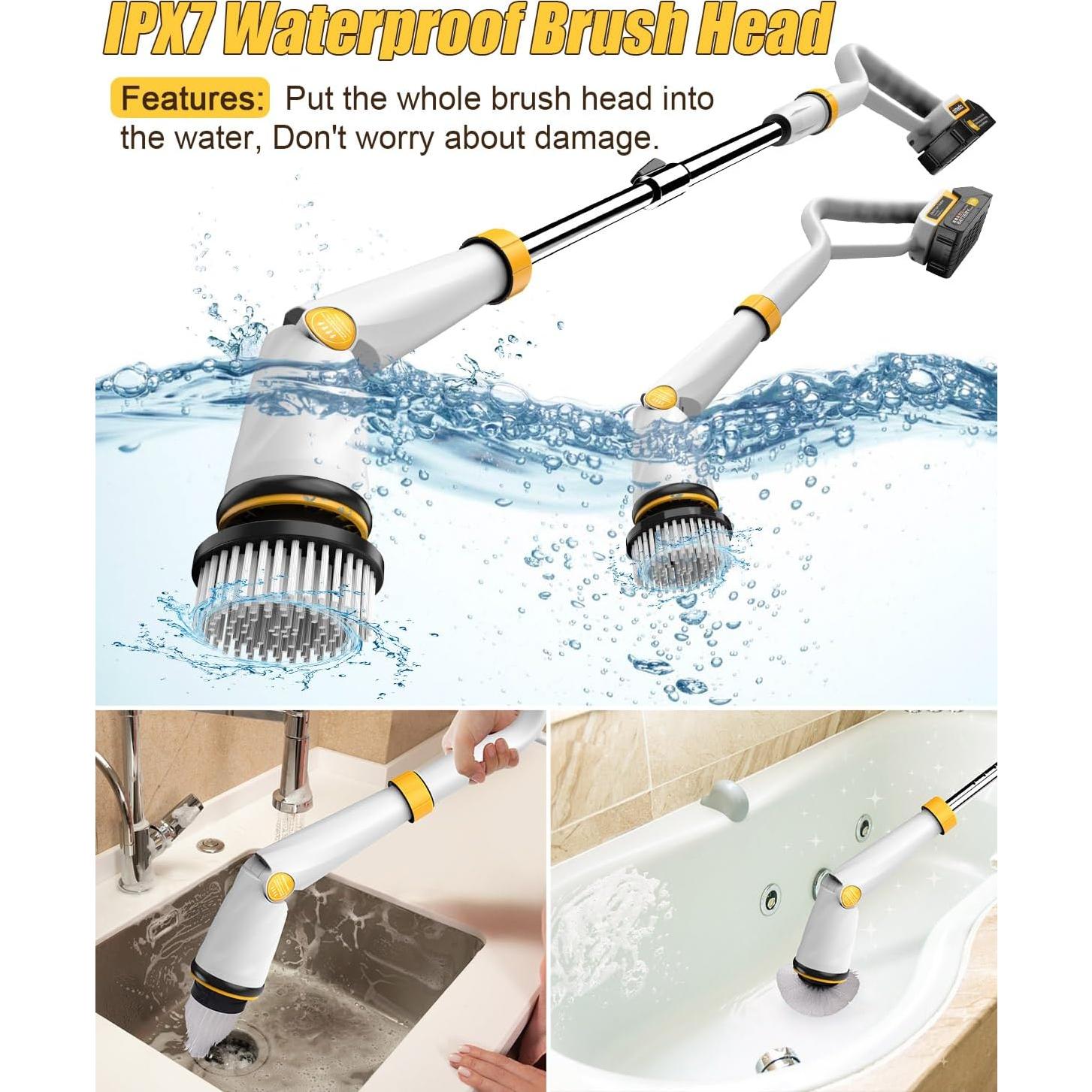 Cepillo Eléctrico Giratorio Qimedo Q2 Pro 1500 RPM 127 cm