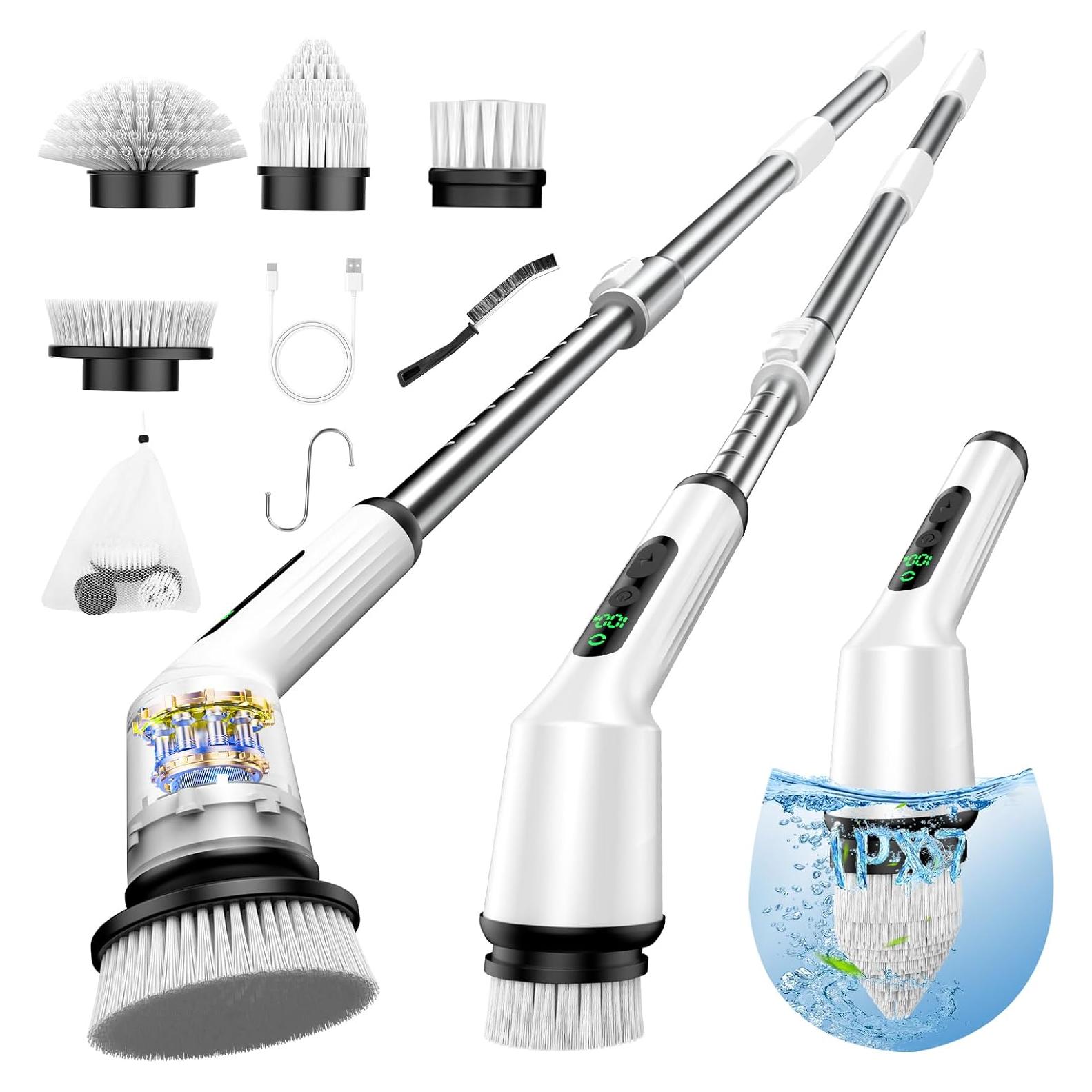Limpiador Eléctrico de Espín CTMAST con 4 Cabezas y IPX7