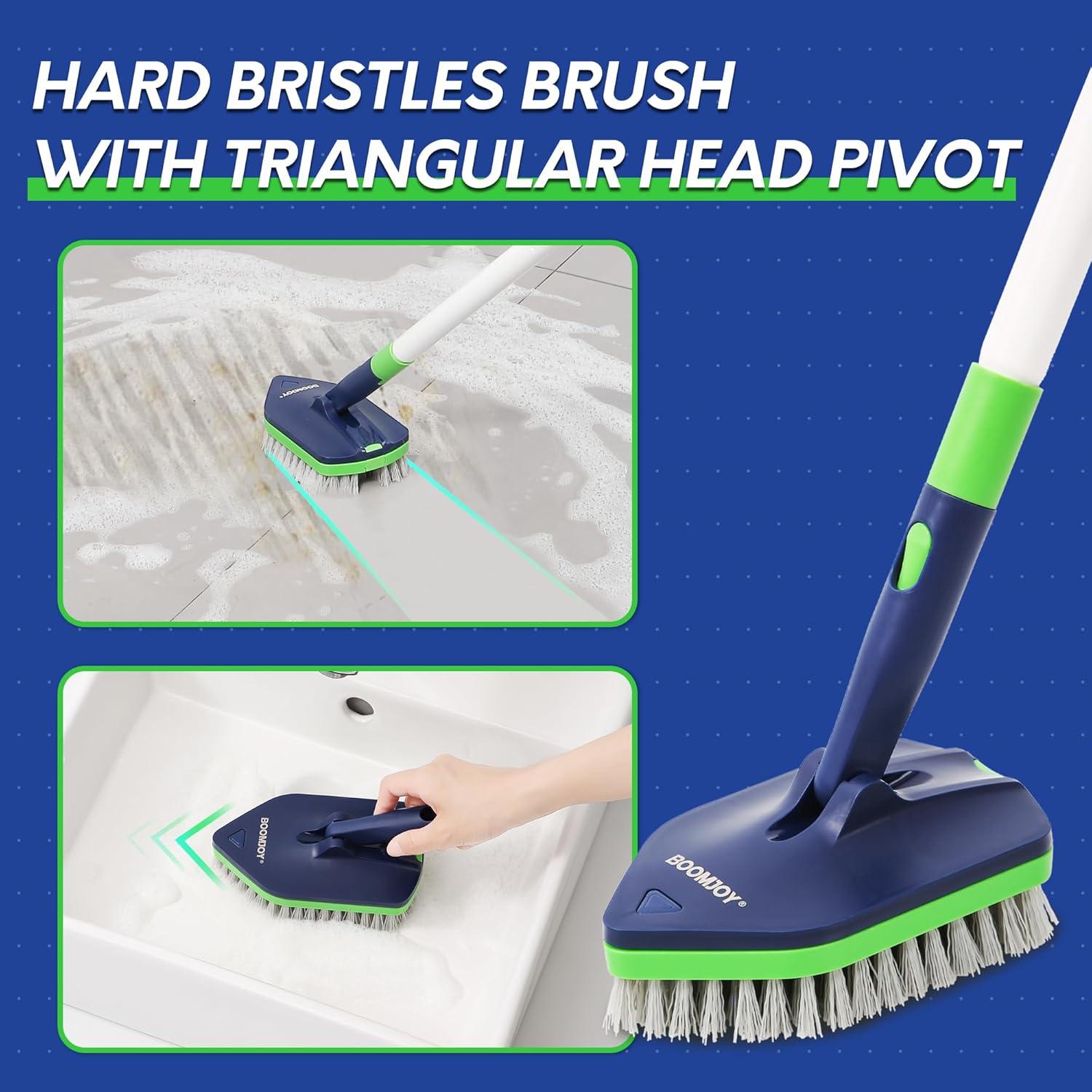 BOOMJOY Cepillo de Limpieza 4 en 1 para Ducha 147 cm