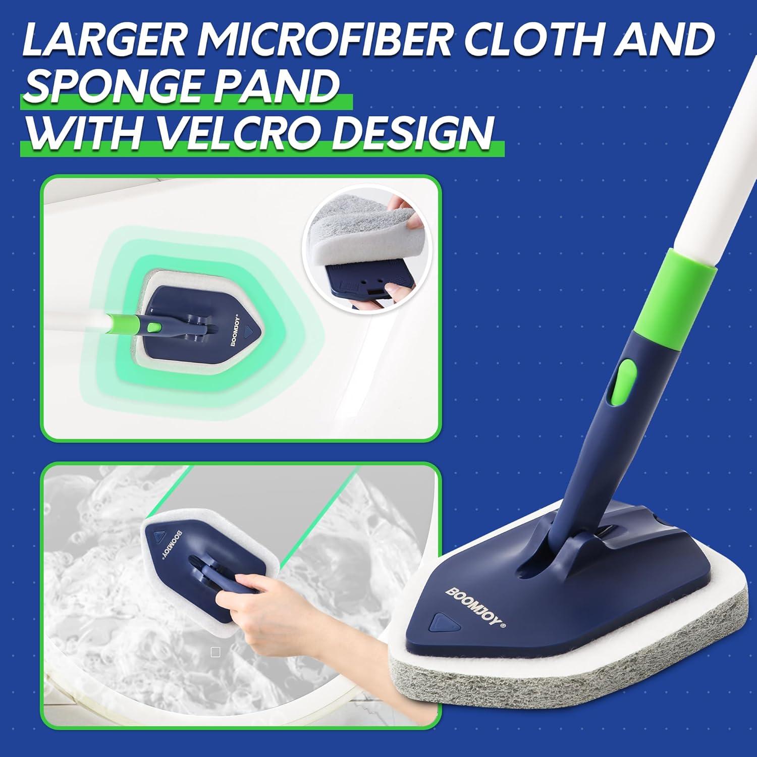 BOOMJOY Cepillo de Limpieza 4 en 1 para Ducha 147 cm