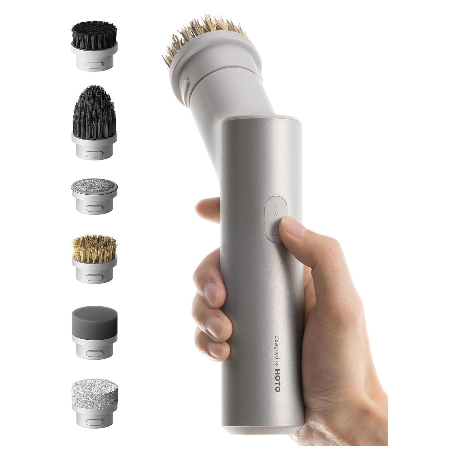 Cepillo Eléctrico Giratorio HOTO IPX7 9 Cabezas 0.95 kg