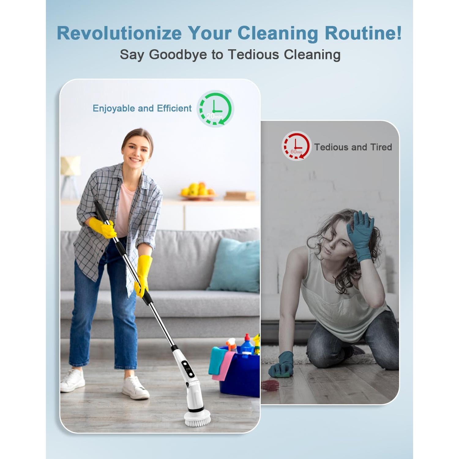 Cepillo Eléctrico Giratorio IEZFIX X03 3 Velocidades 450RPM