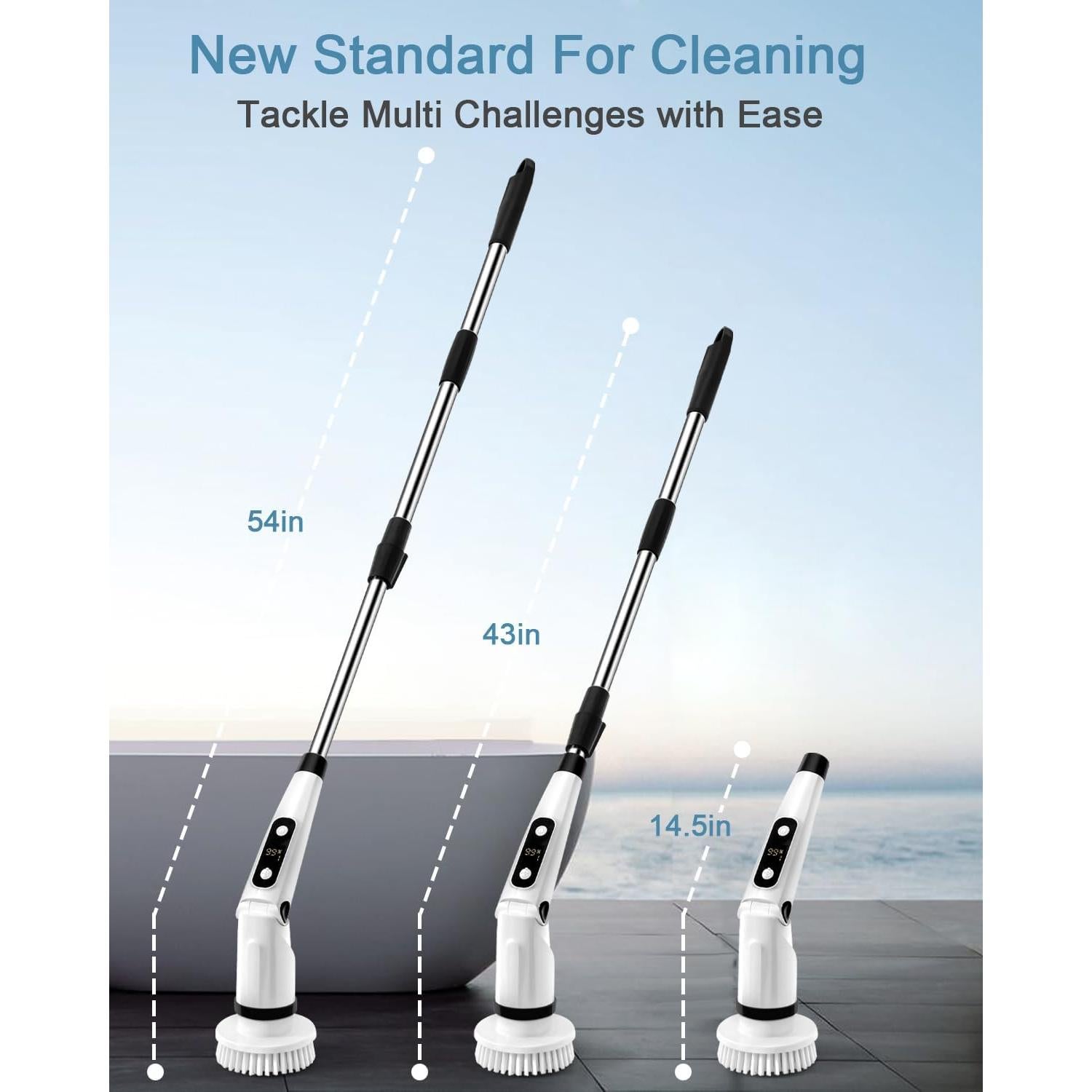 Cepillo Eléctrico Giratorio IEZFIX X03 3 Velocidades 450RPM