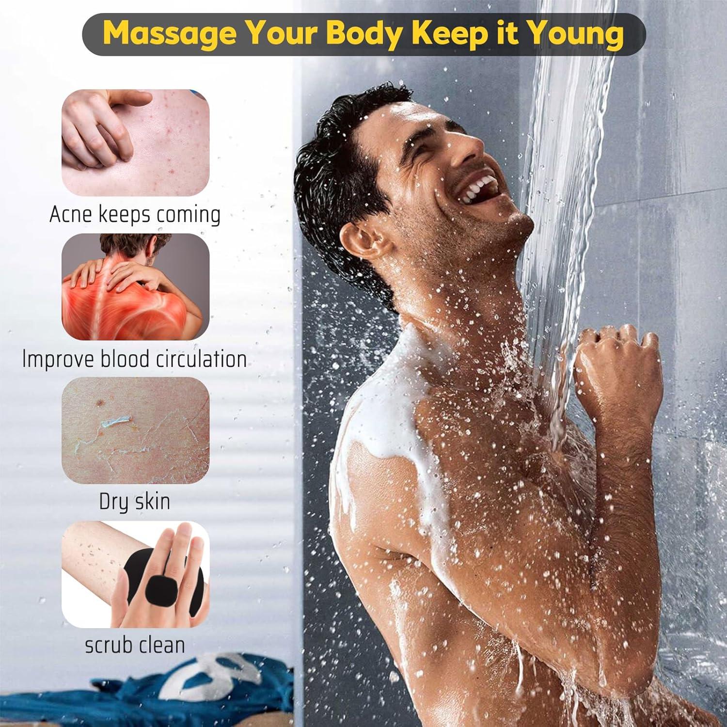 Esponja de Silicona VWMYQ Exfoliante Corporal 10.7x10.5cm